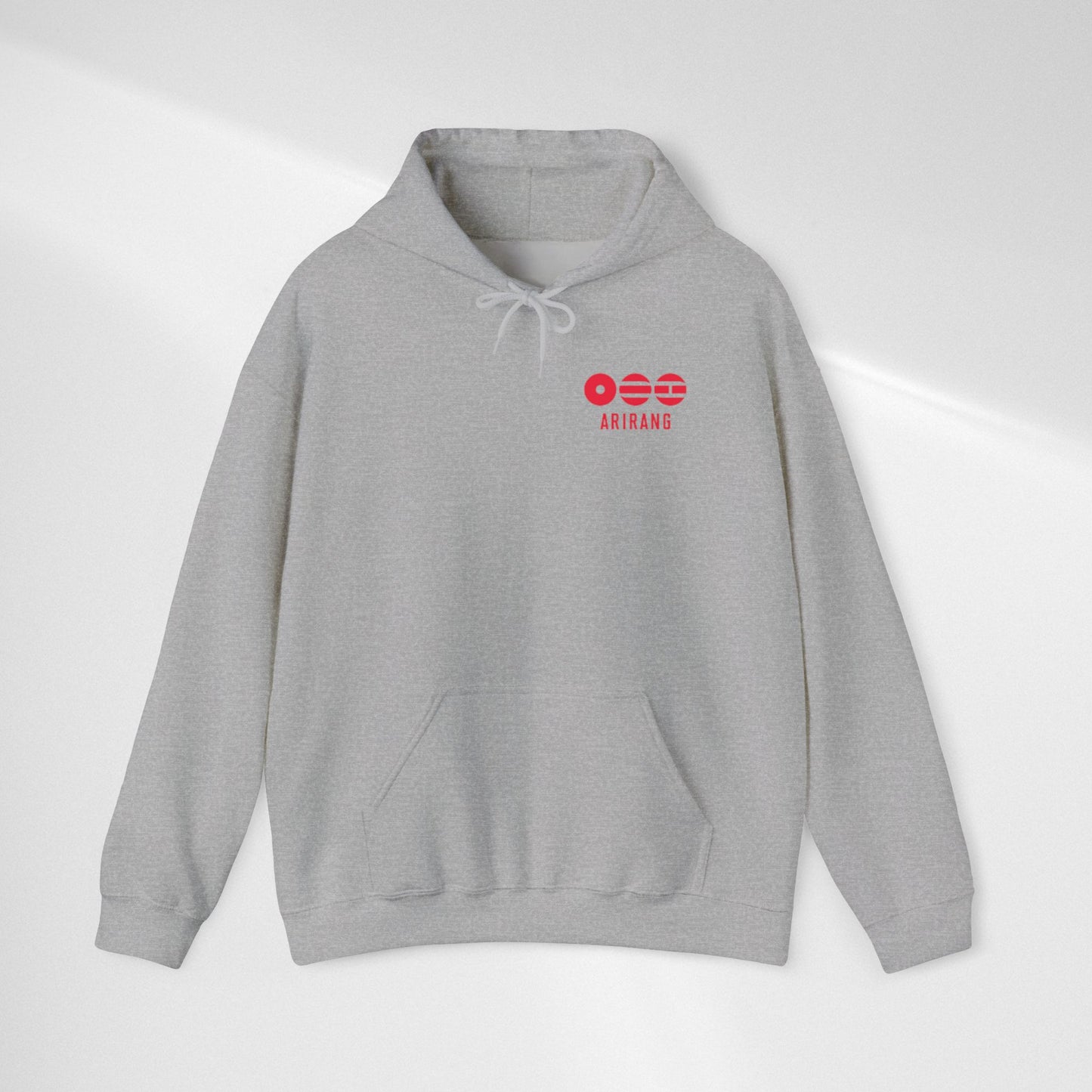 BTS World Tour "ARRIANG" Hoodie — Minimal Logo Tour Pullover