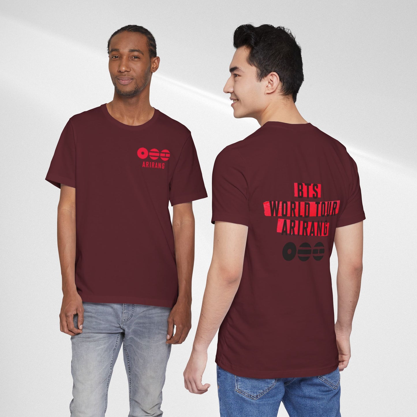 BTS World Tour ARIRANG Tour Tee — Fan Concert T‑Shirt