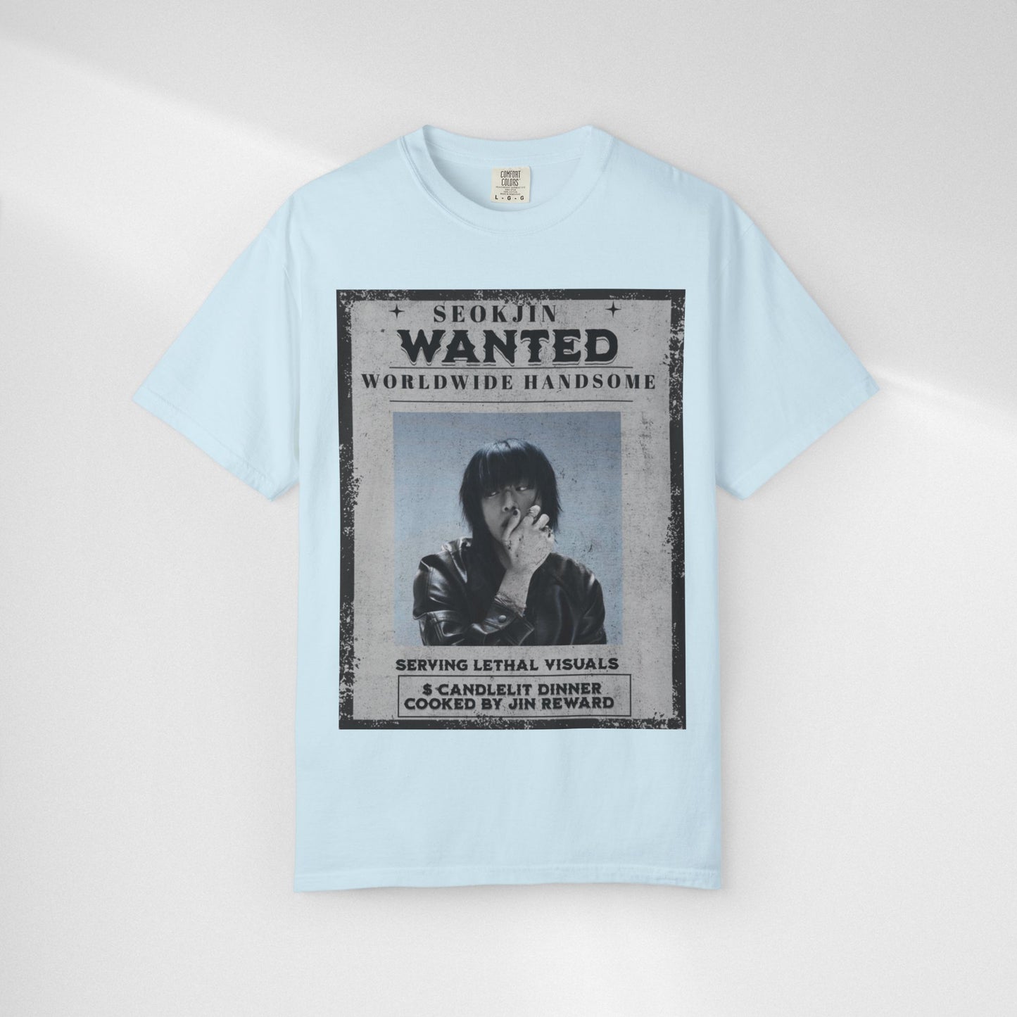 Seokjin "Wanted: Worldwide Handsome" Graphic T-Shirt
