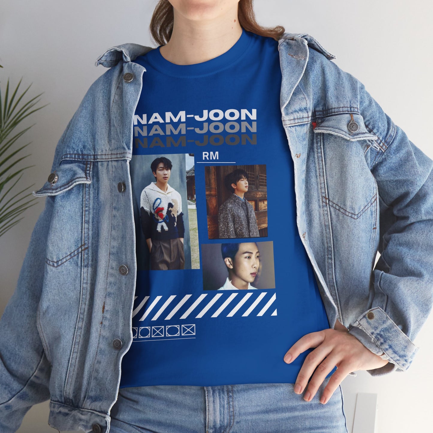 RM (Nam-Joon) Photo Collage K-Pop Graphic Tee