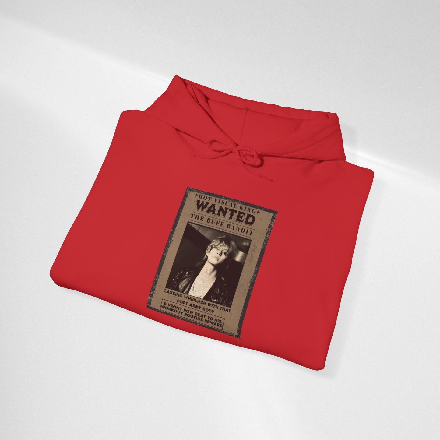 Hoodie Vintage V 'Wanted' Poster Photo Pullover