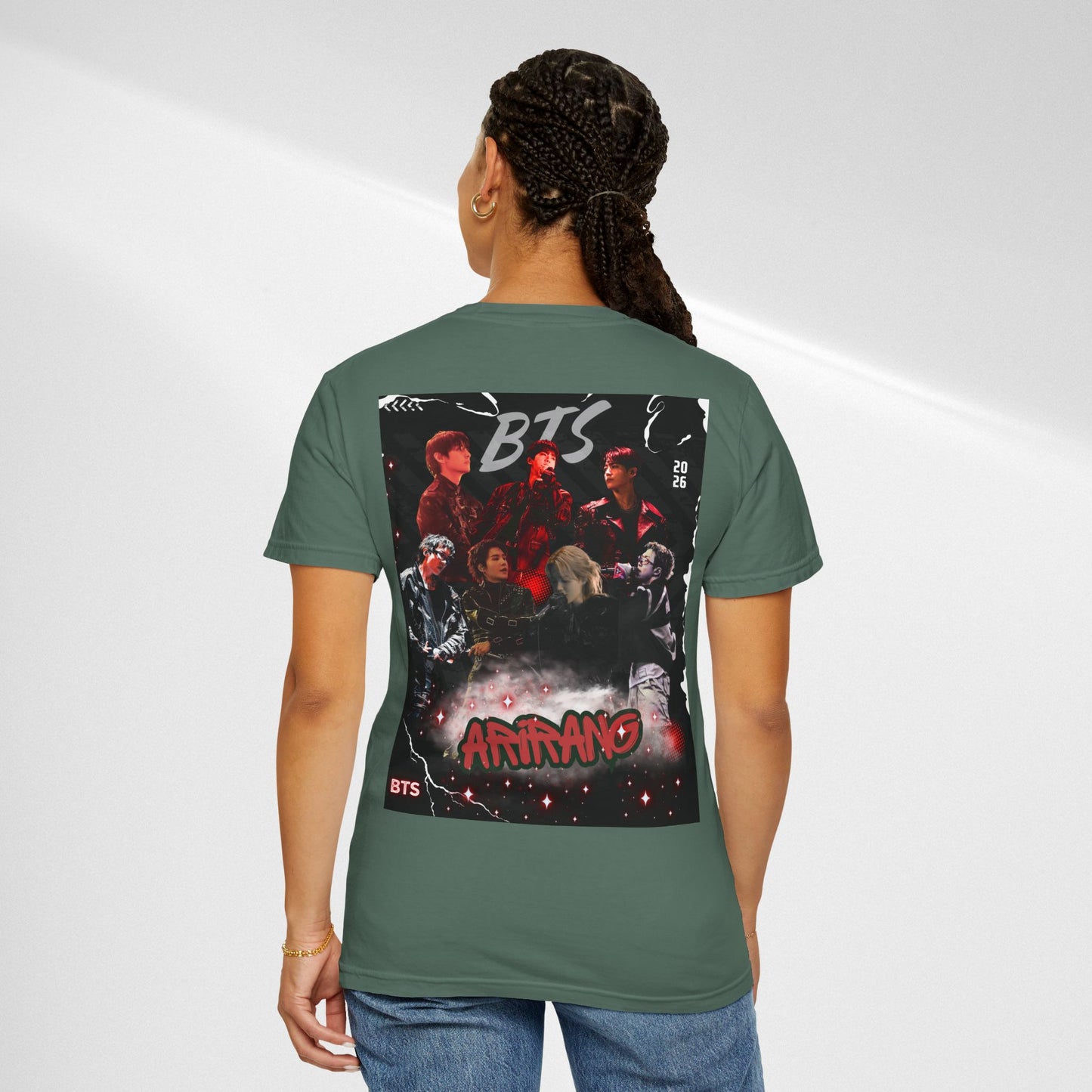 BTS ARIRANG Graphic T-Shirt — "Arirang" BTS Style Concert Tee