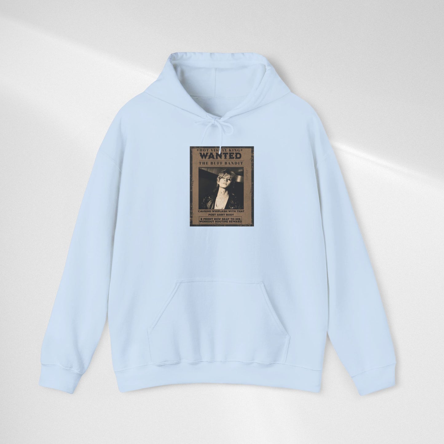 Hoodie Vintage V 'Wanted' Poster Photo Pullover