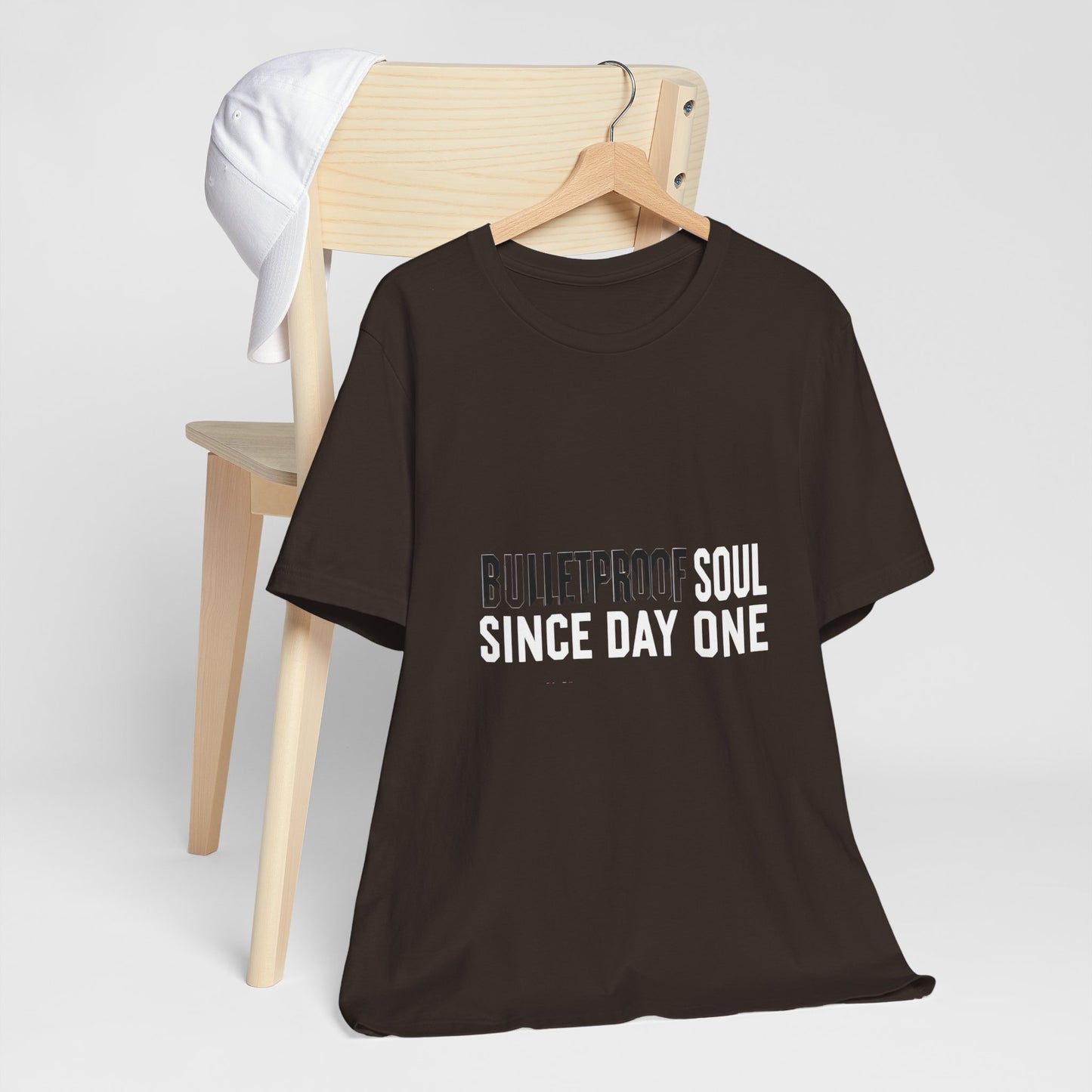 T‑Shirt — 'Bulletproof Soul Since Day One' Graphic Tee