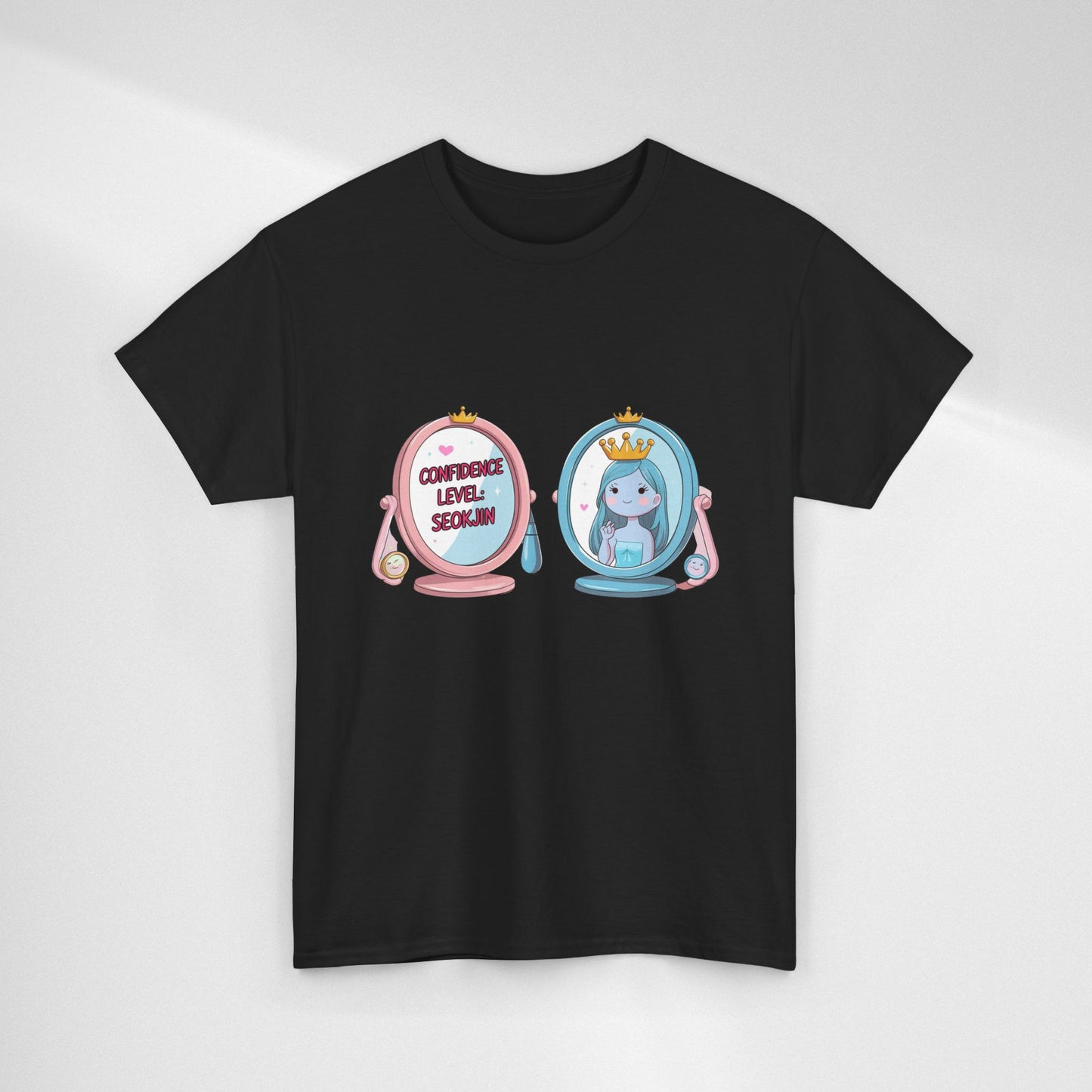 BTS Jin Confidence Level T-Shirt — Seokjin Fan Tee