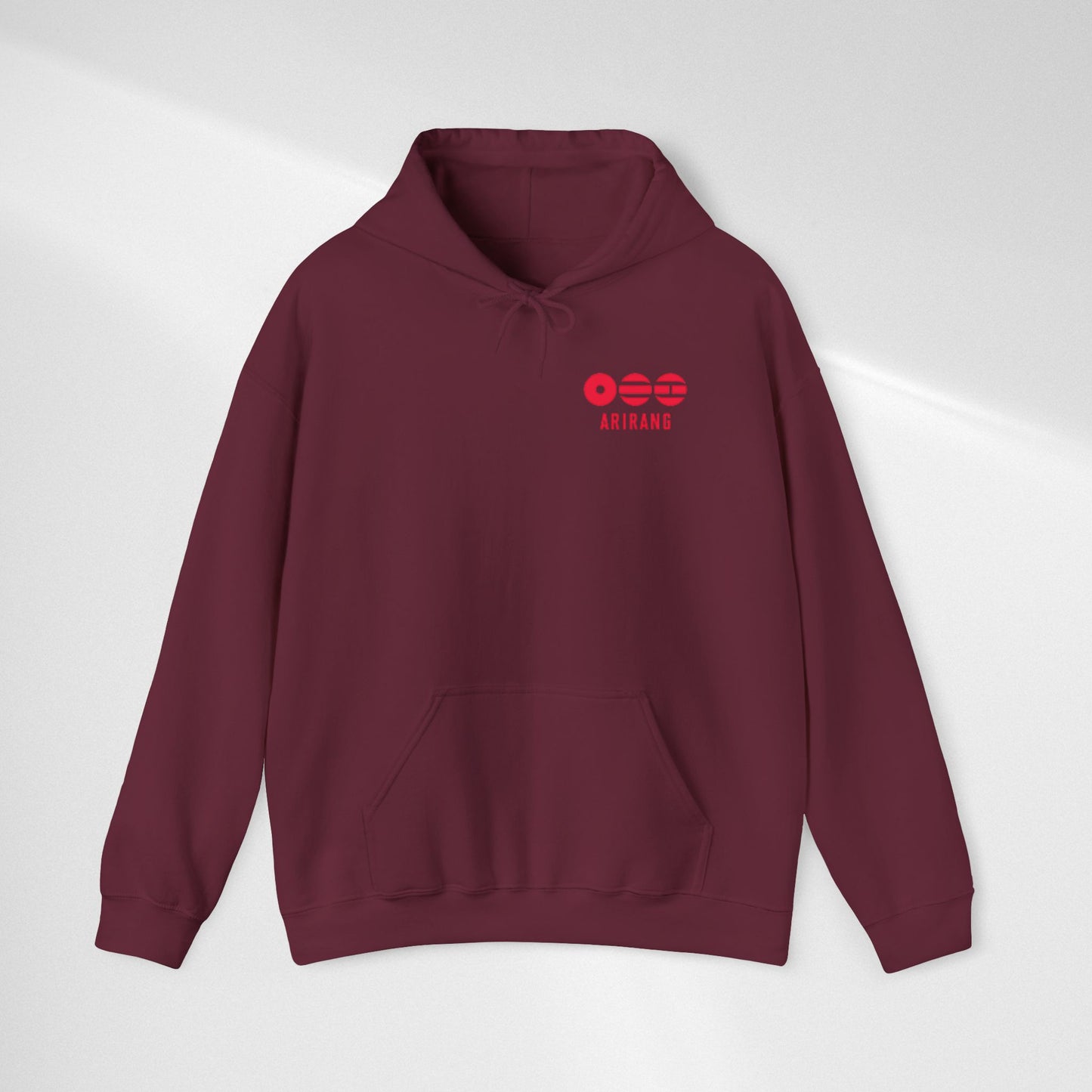 BTS World Tour "ARRIANG" Hoodie — Minimal Logo Tour Pullover
