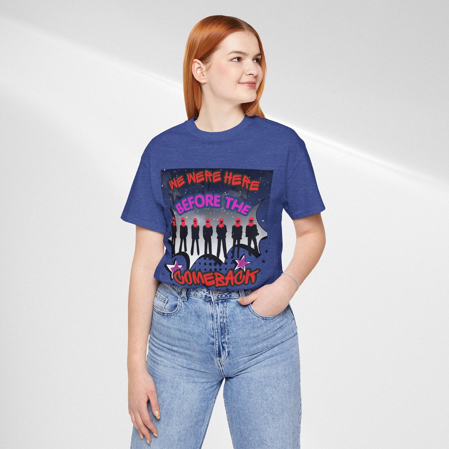 T‑Shirt — 'We Were Here Before the Comeback' Retro Pop Concert Tee