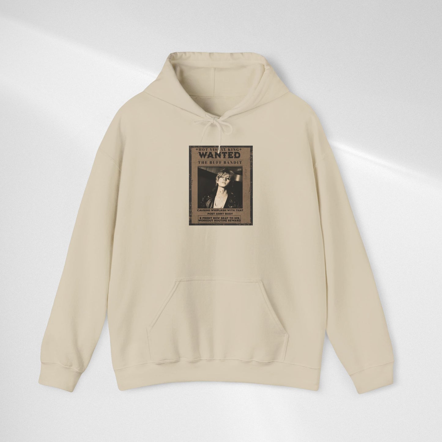 Hoodie Vintage V 'Wanted' Poster Photo Pullover