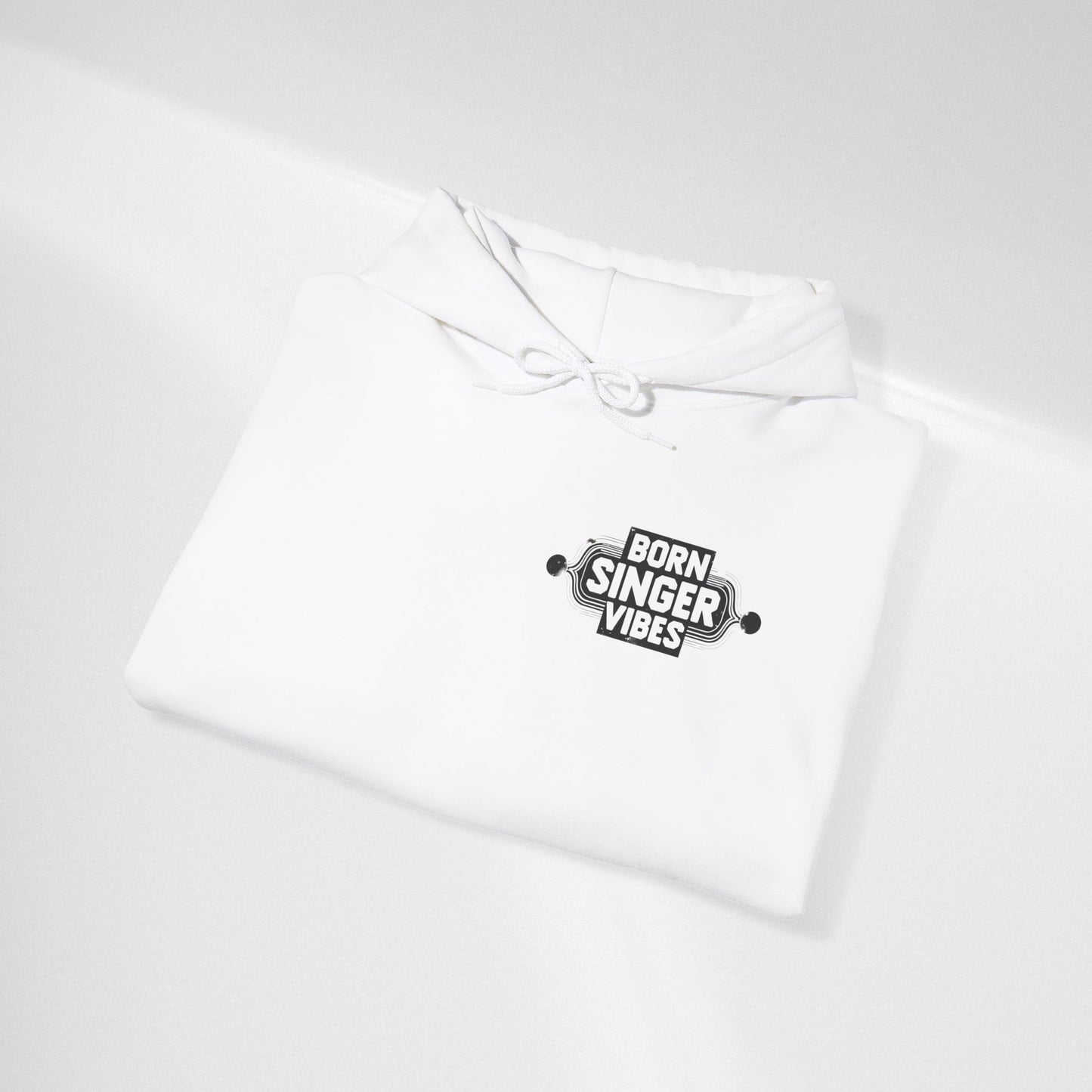 Hoodie - Born Singer Vibes Graphic Pullover