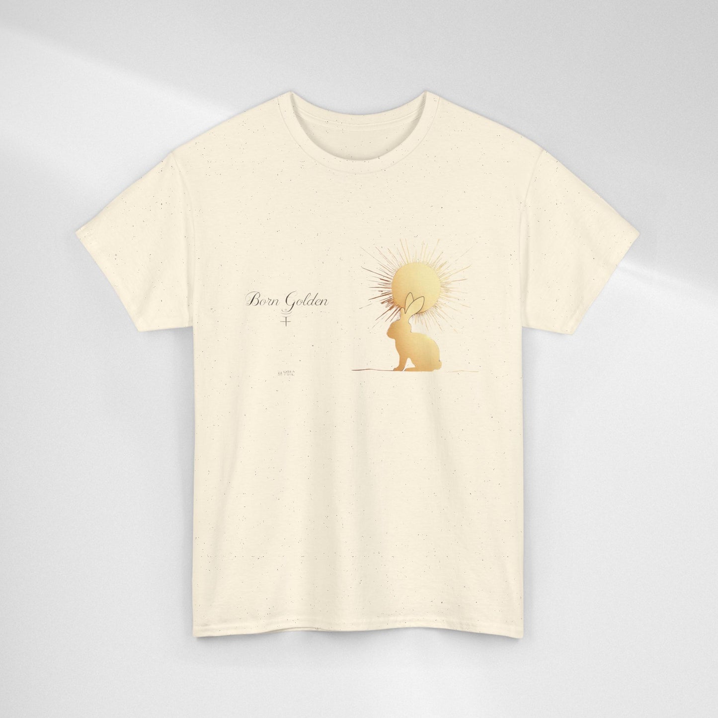 JK Golden Child T-Shirt — 'Born Golden' Cute Kids Illustration Tee