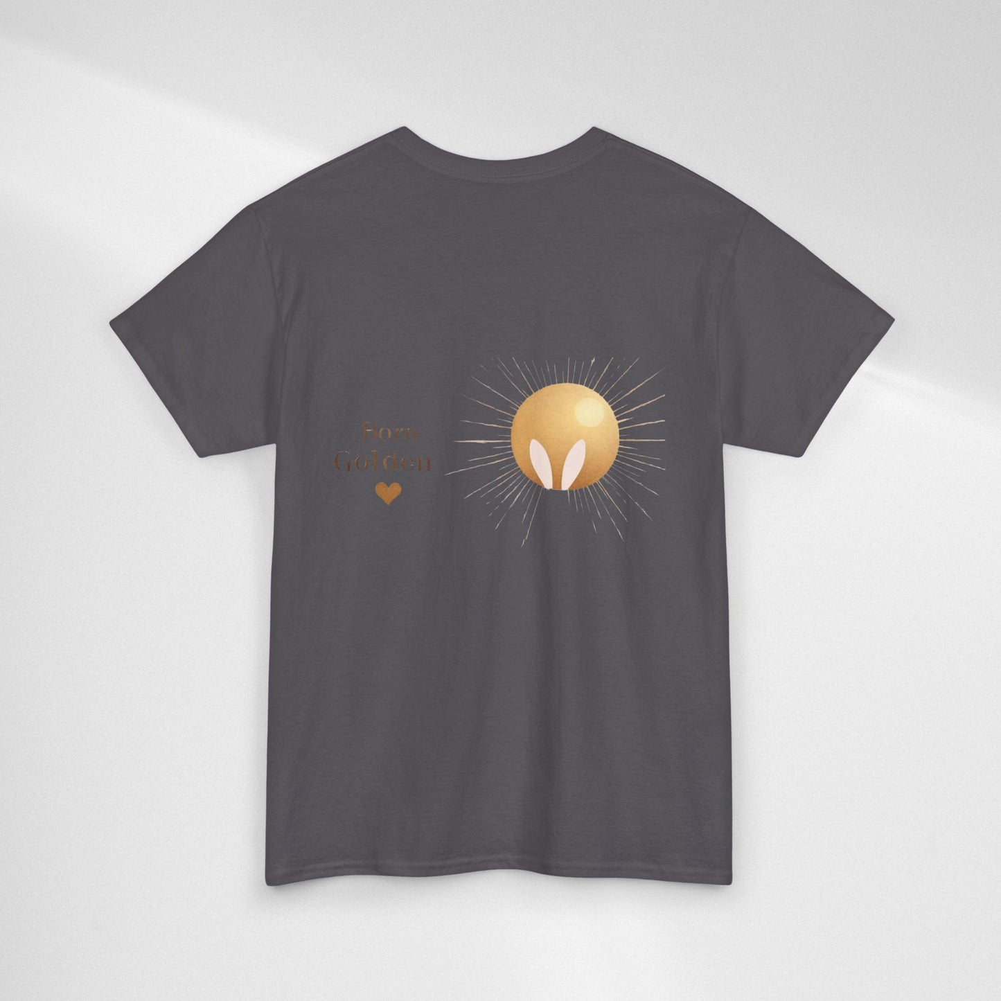 JK Golden Child T-Shirt — 'Born Golden' Cute Kids Illustration Tee