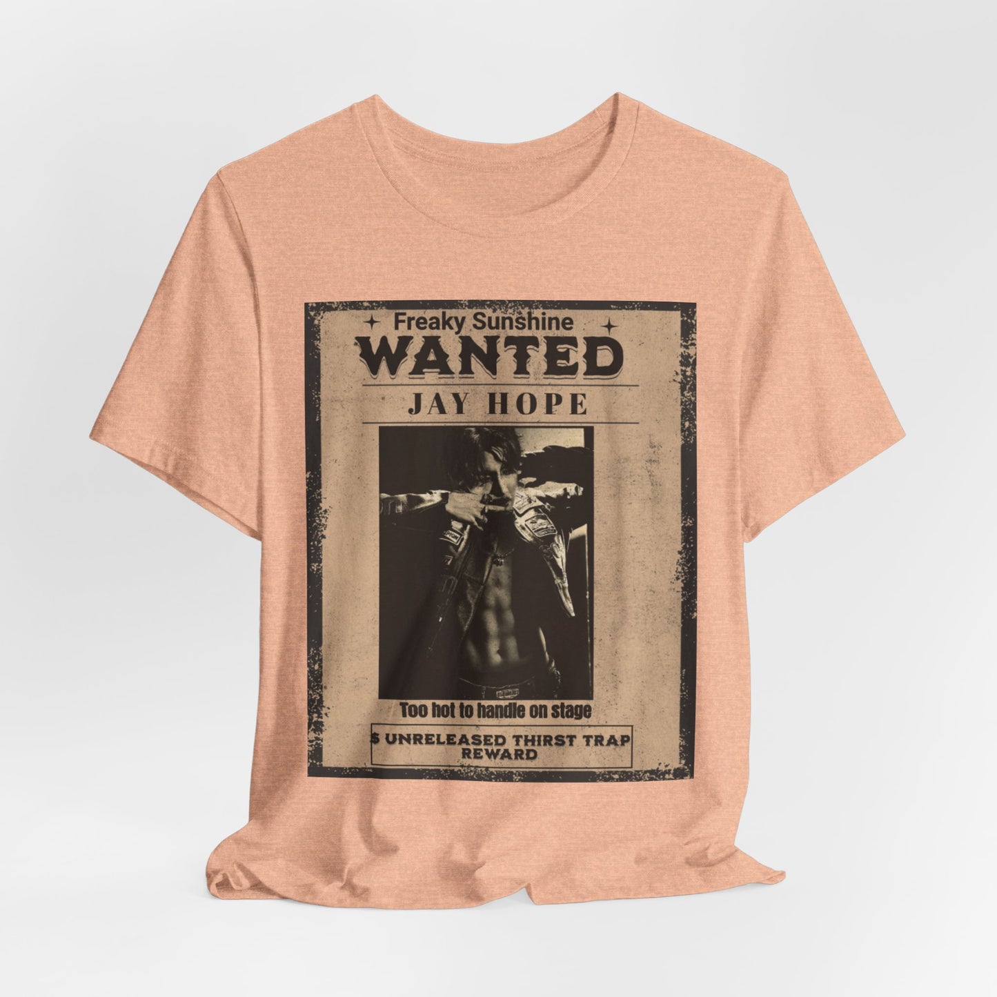 Wanted Poster Jay Hope T-Shirt — Vintage Western Graphic Tee