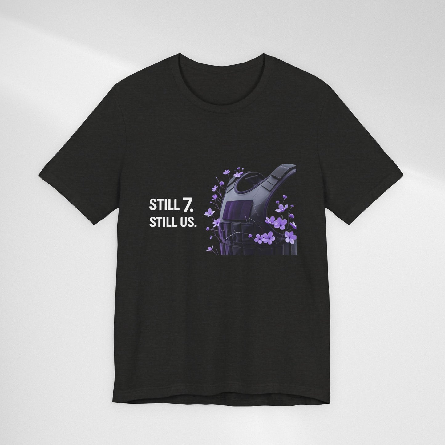 Bulletproof Vest Floral Tee — “I Am The Proof” Graphic T‑Shirt