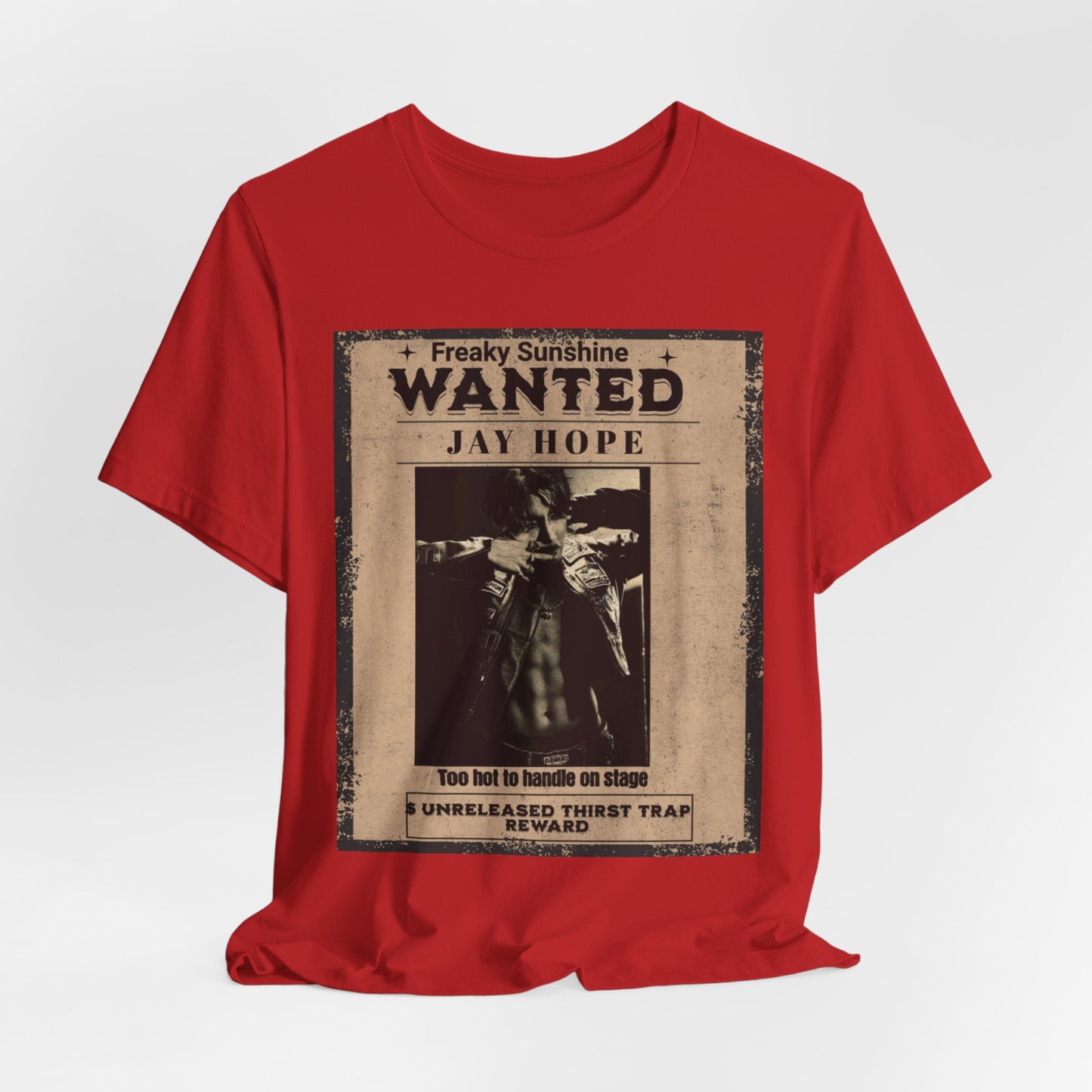 Wanted Poster Jay Hope T-Shirt — Vintage Western Graphic Tee