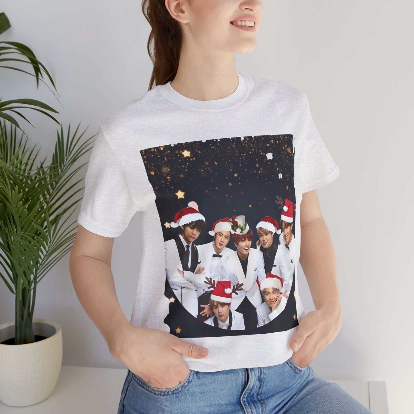 BTS Holiday Photo Crew Christmas Tee
