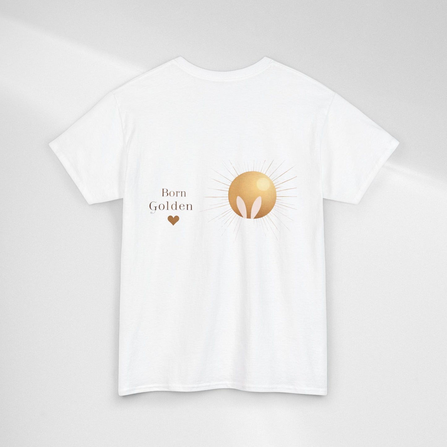 JK Golden Child T-Shirt — 'Born Golden' Cute Kids Illustration Tee
