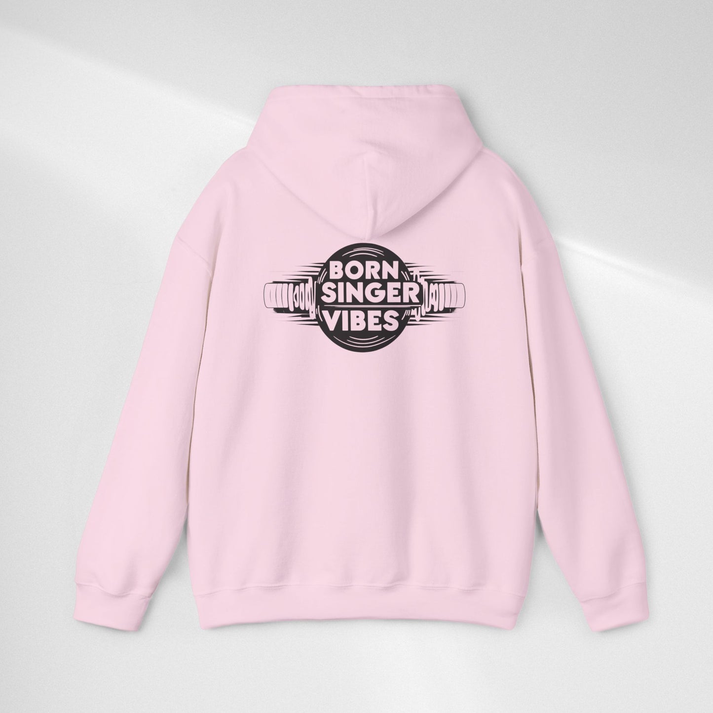 Hoodie - Born Singer Vibes Graphic Pullover