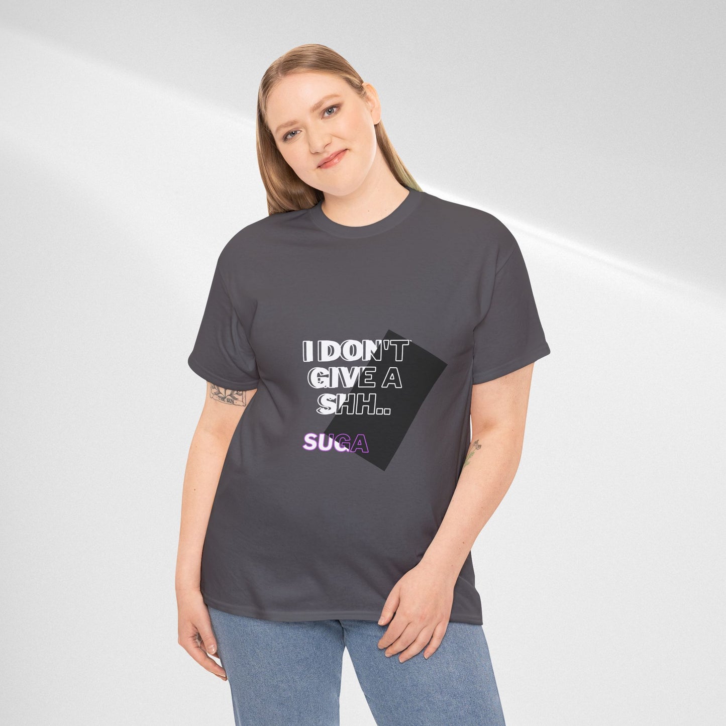 I Don't Give a Shh Tee — Bold Graphic Statement T‑Shirt