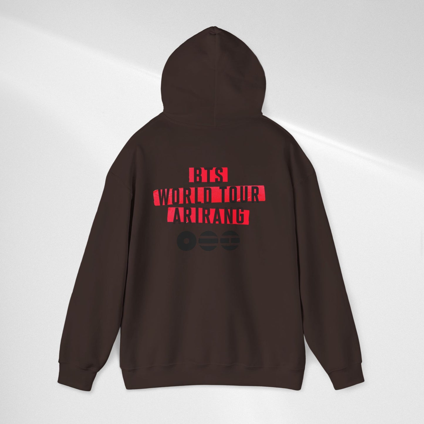 BTS World Tour "ARRIANG" Hoodie — Minimal Logo Tour Pullover
