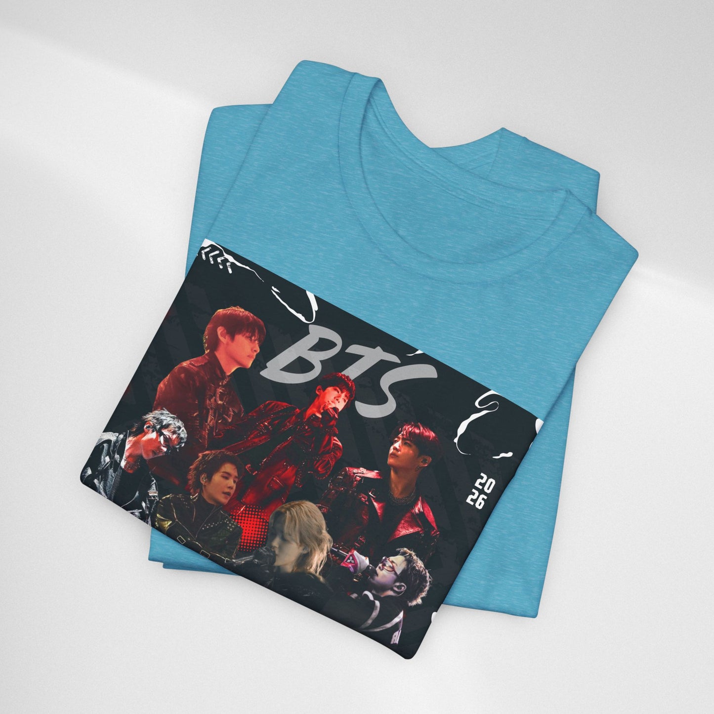 BTS ARIRANG Band Graphic Tee — 'BTS ARMY' Retro Concert Poster Shirt