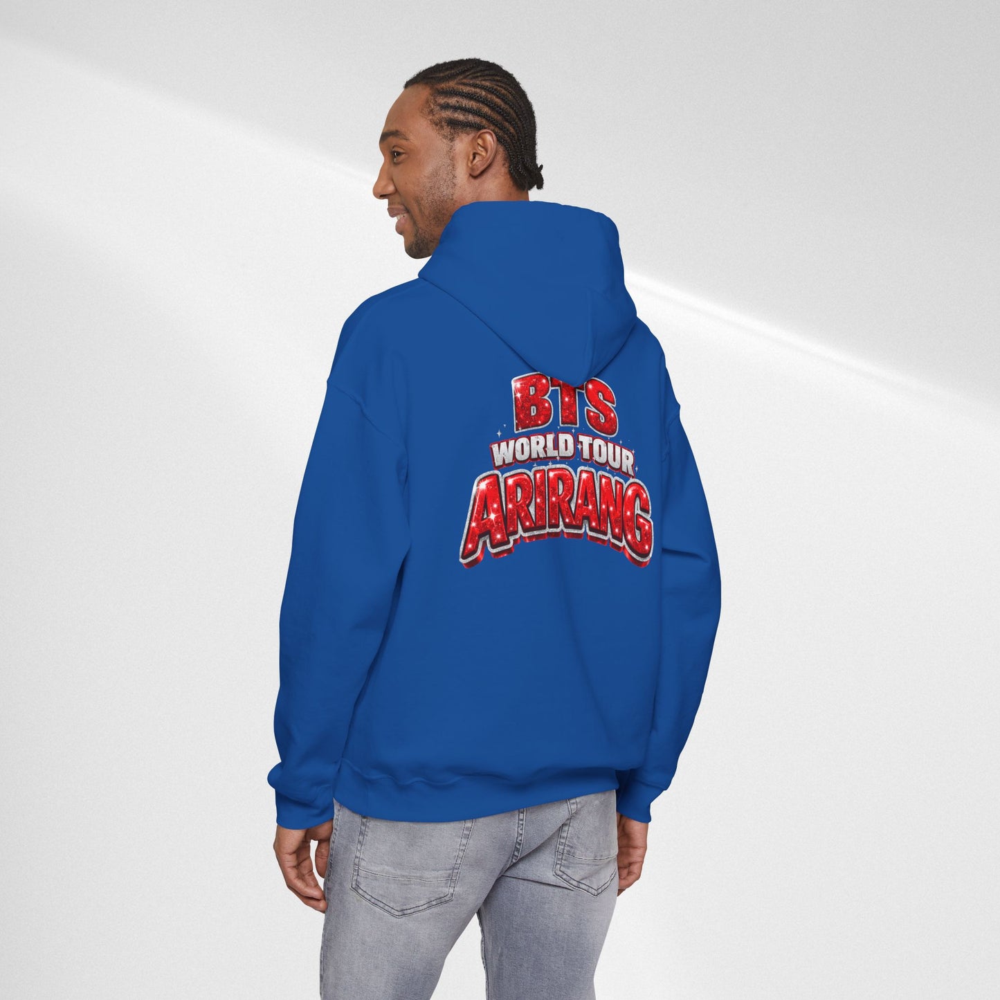 BTS World Tour "Arrang" Hoodie - Graphic K-Pop Concert Pullover