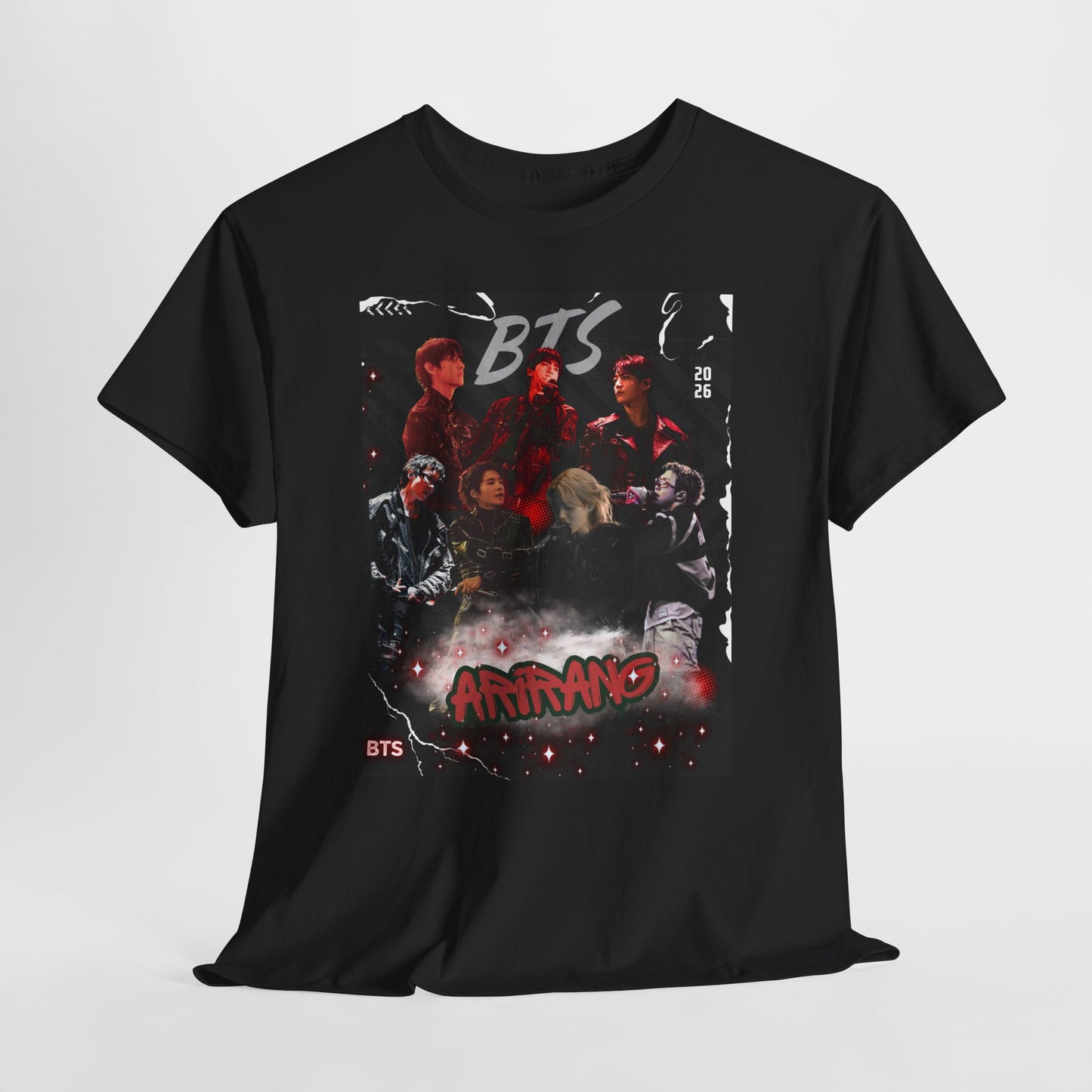 BTS Album Art Graphic Tee — 'Arirang' Fan Shirt
