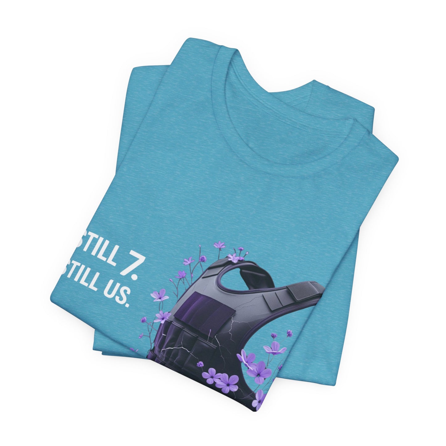 Bulletproof Vest Floral Tee — “I Am The Proof” Graphic T‑Shirt