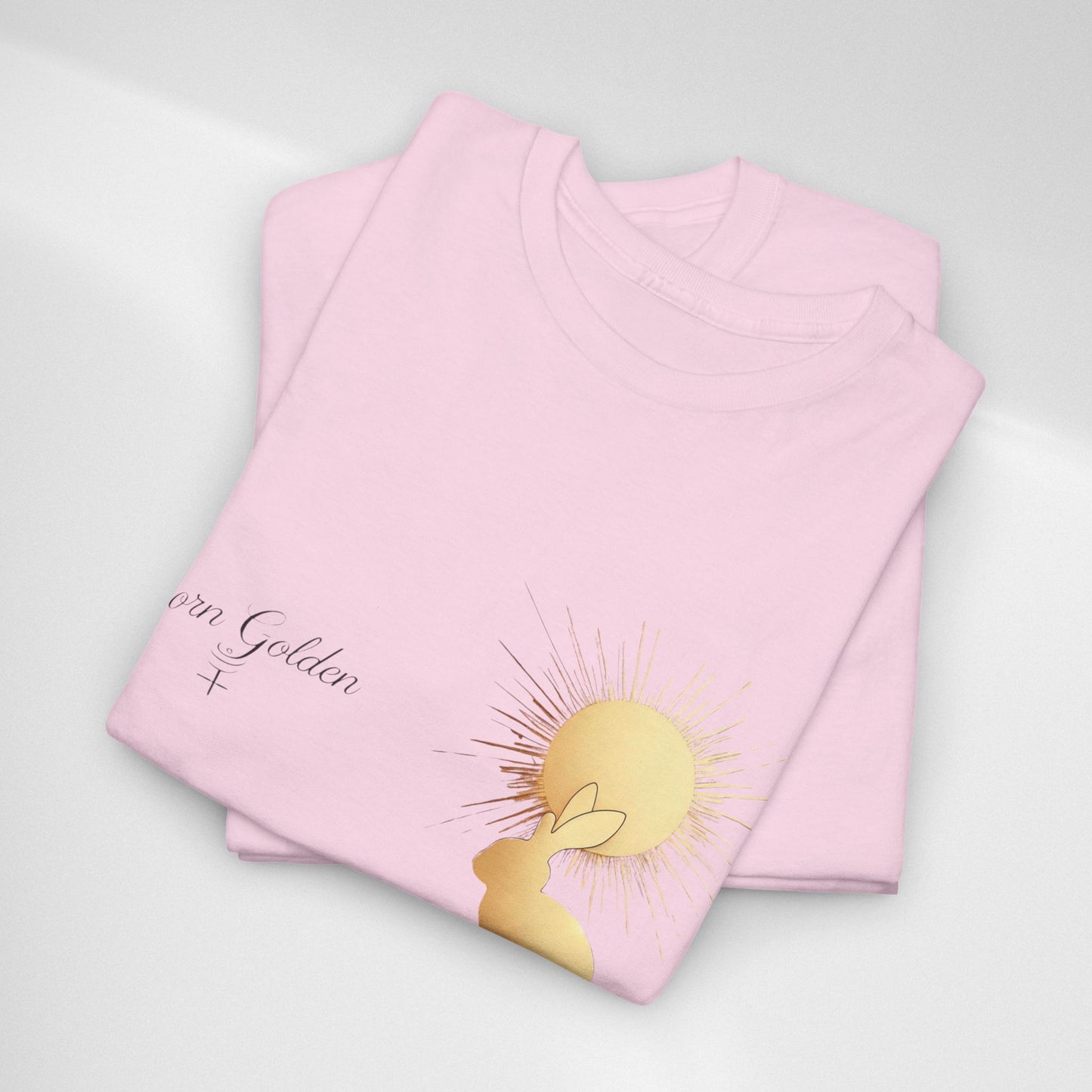 JK Golden Child T-Shirt — 'Born Golden' Cute Kids Illustration Tee