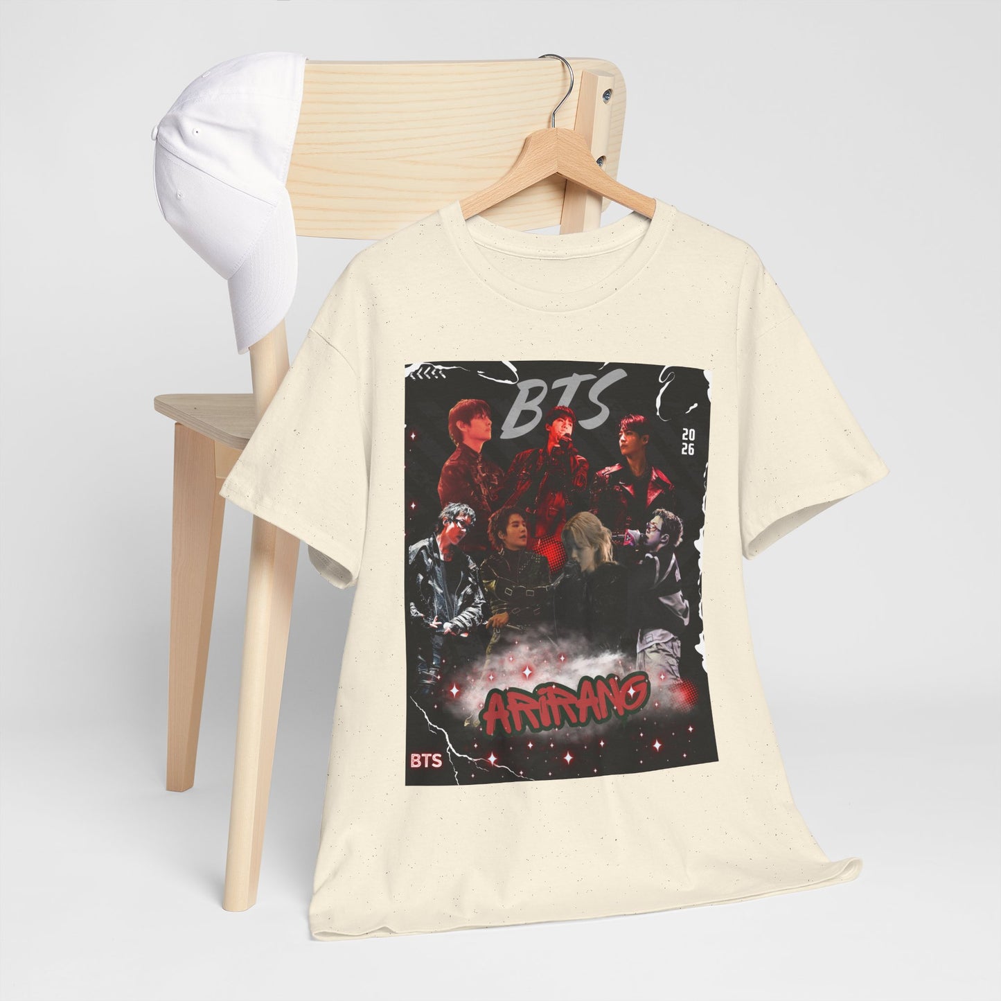 BTS Album Art Graphic Tee — 'Arirang' Fan Shirt
