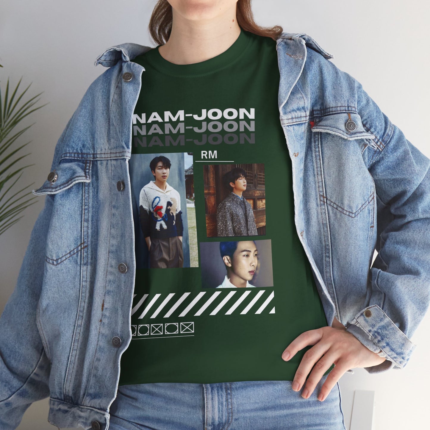 RM (Nam-Joon) Photo Collage K-Pop Graphic Tee