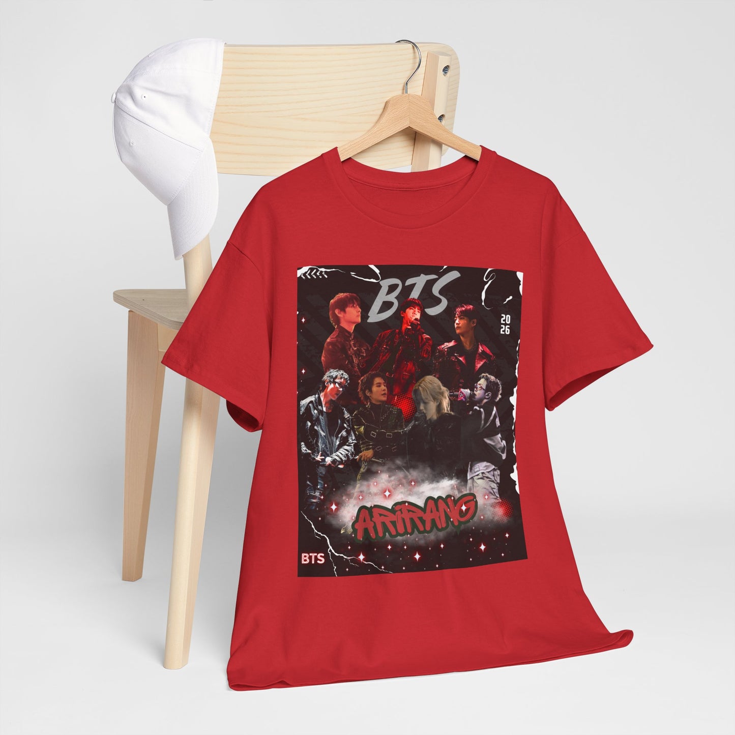 BTS Album Art Graphic Tee — 'Arirang' Fan Shirt
