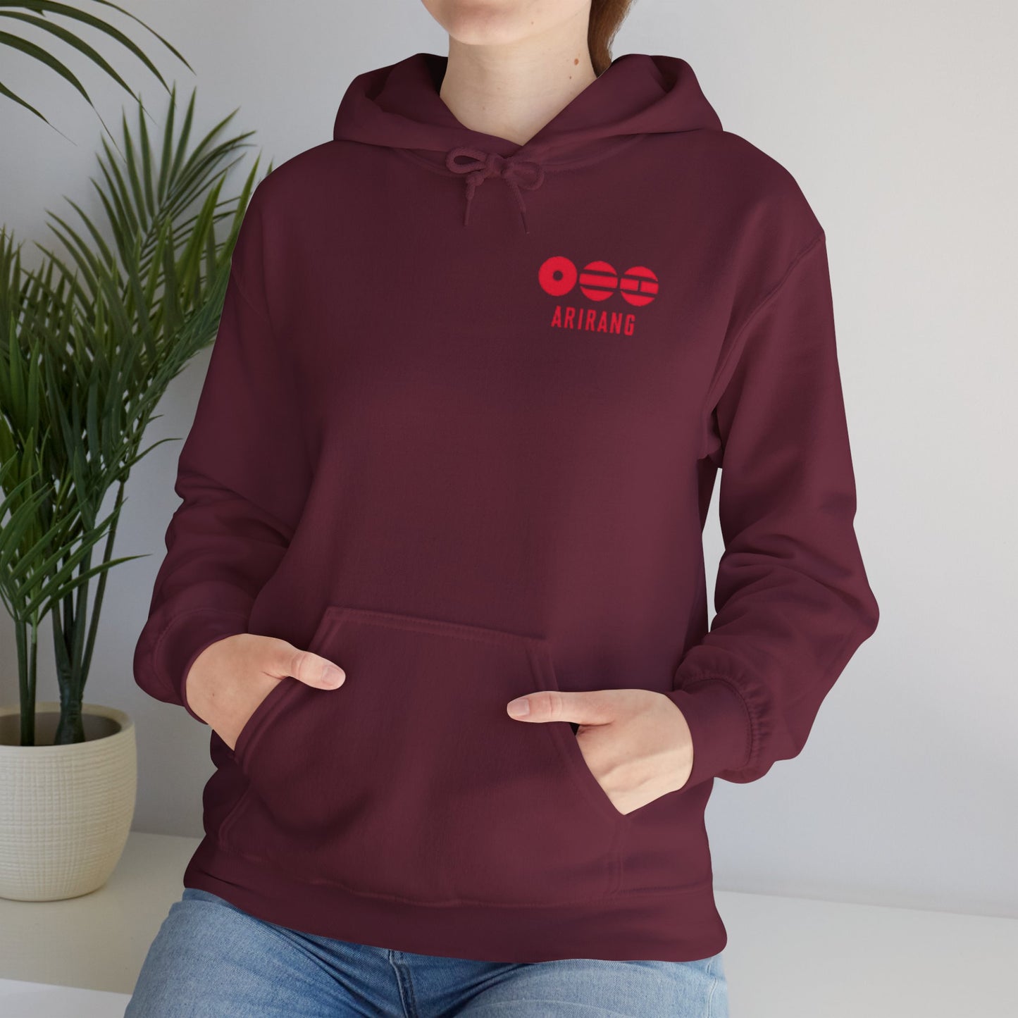 BTS World Tour "ARRIANG" Hoodie — Minimal Logo Tour Pullover