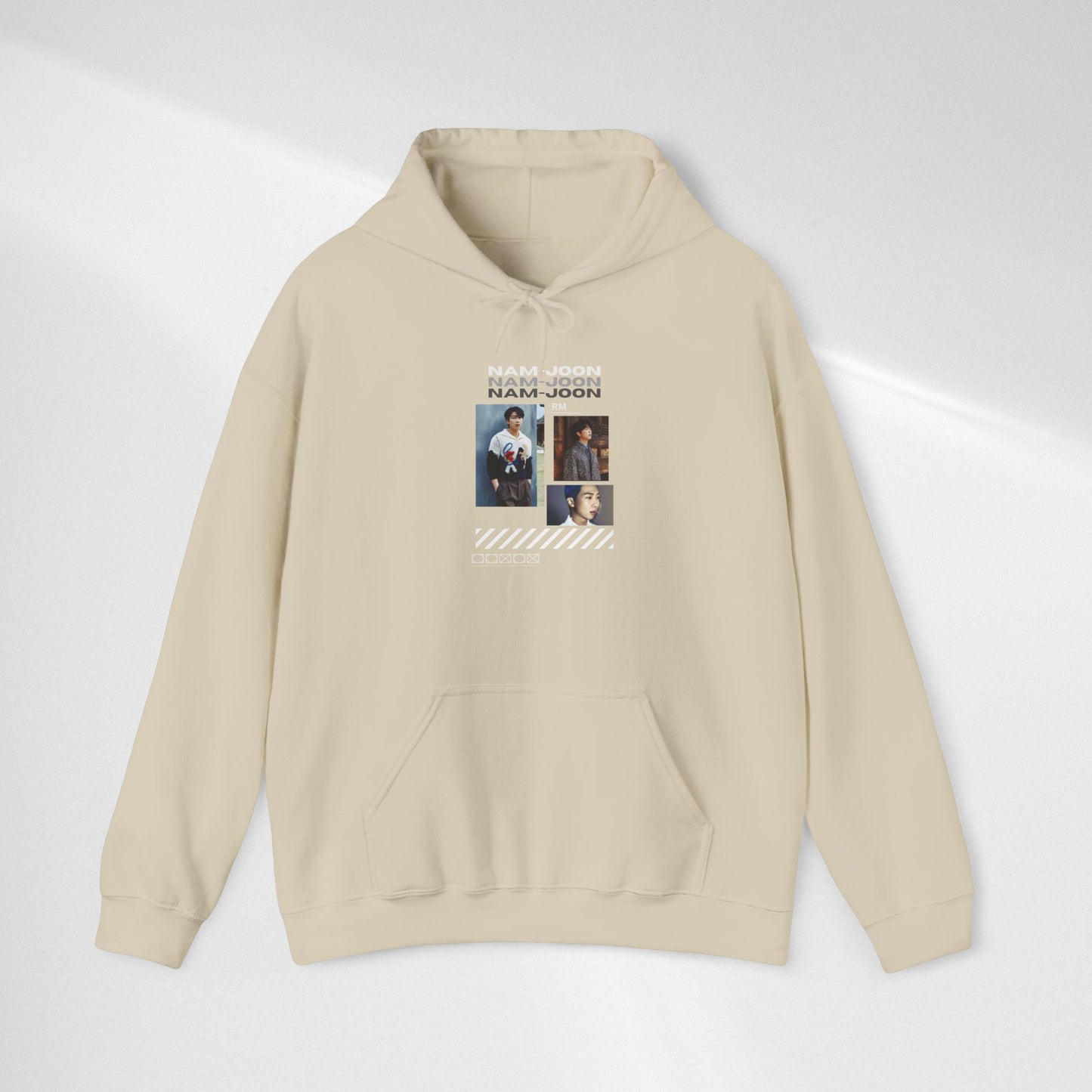 NAMJOON Hoodie — Retro Filmstrip Portrait Pullover