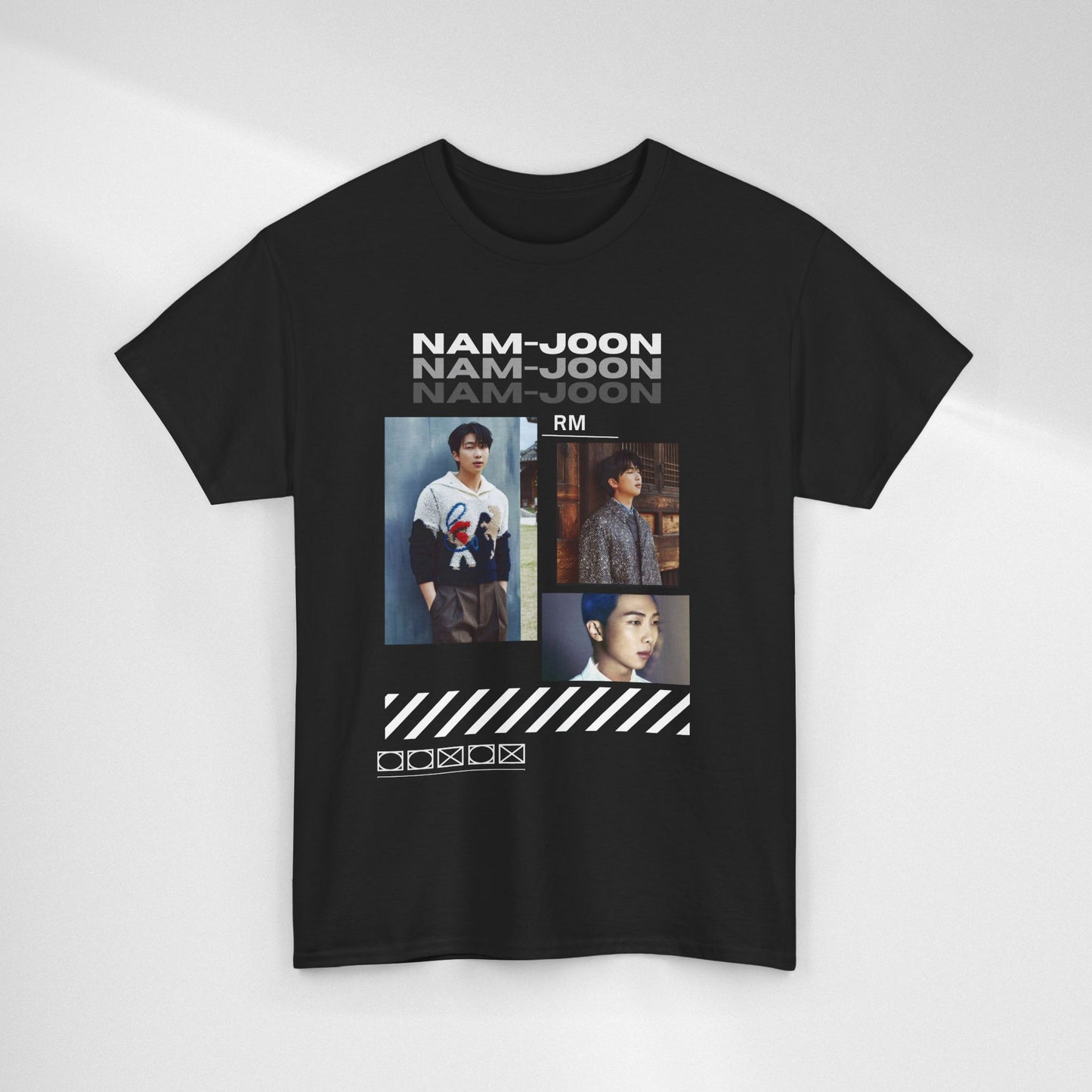 RM (Nam-Joon) Photo Collage K-Pop Graphic Tee