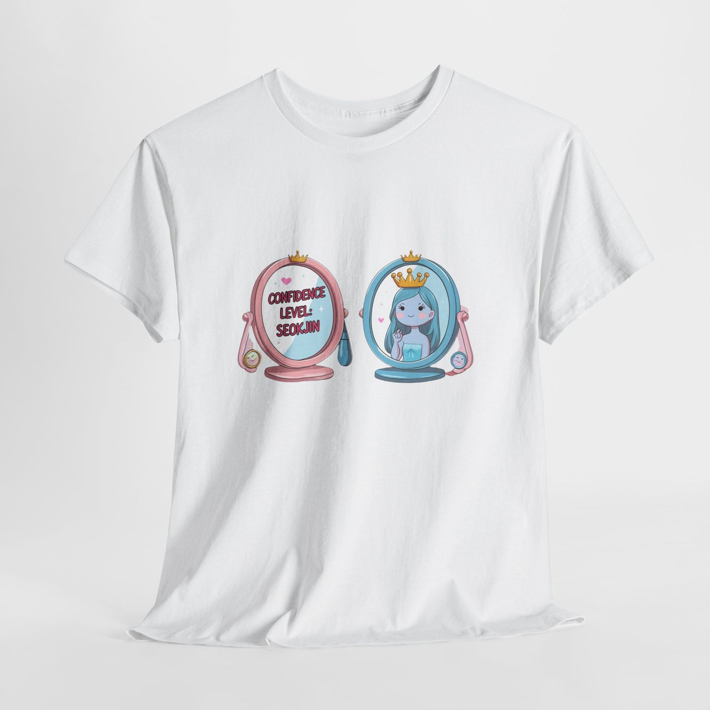 BTS Jin Confidence Level T-Shirt — Seokjin Fan Tee