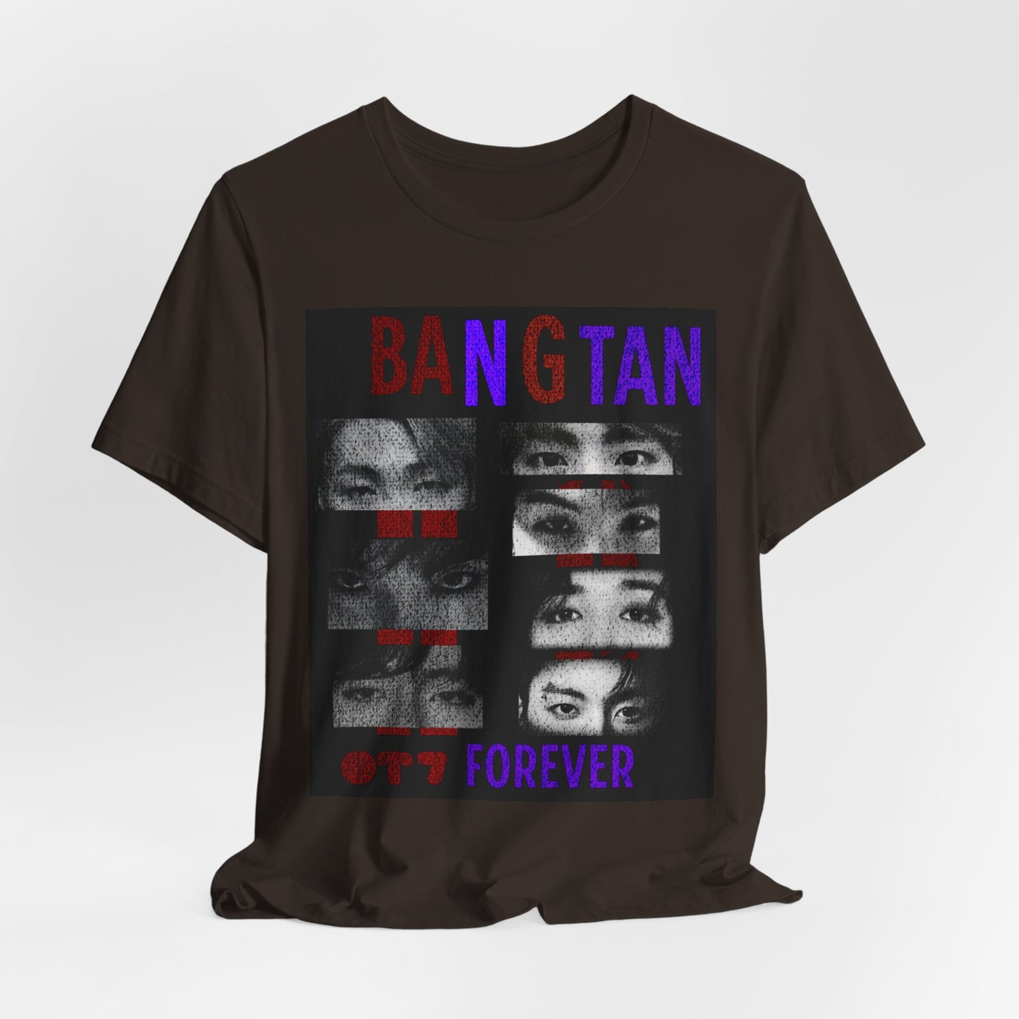 Bangtan Forever BTS Eyes Graphic Tee – K‑Pop Fan Shirt