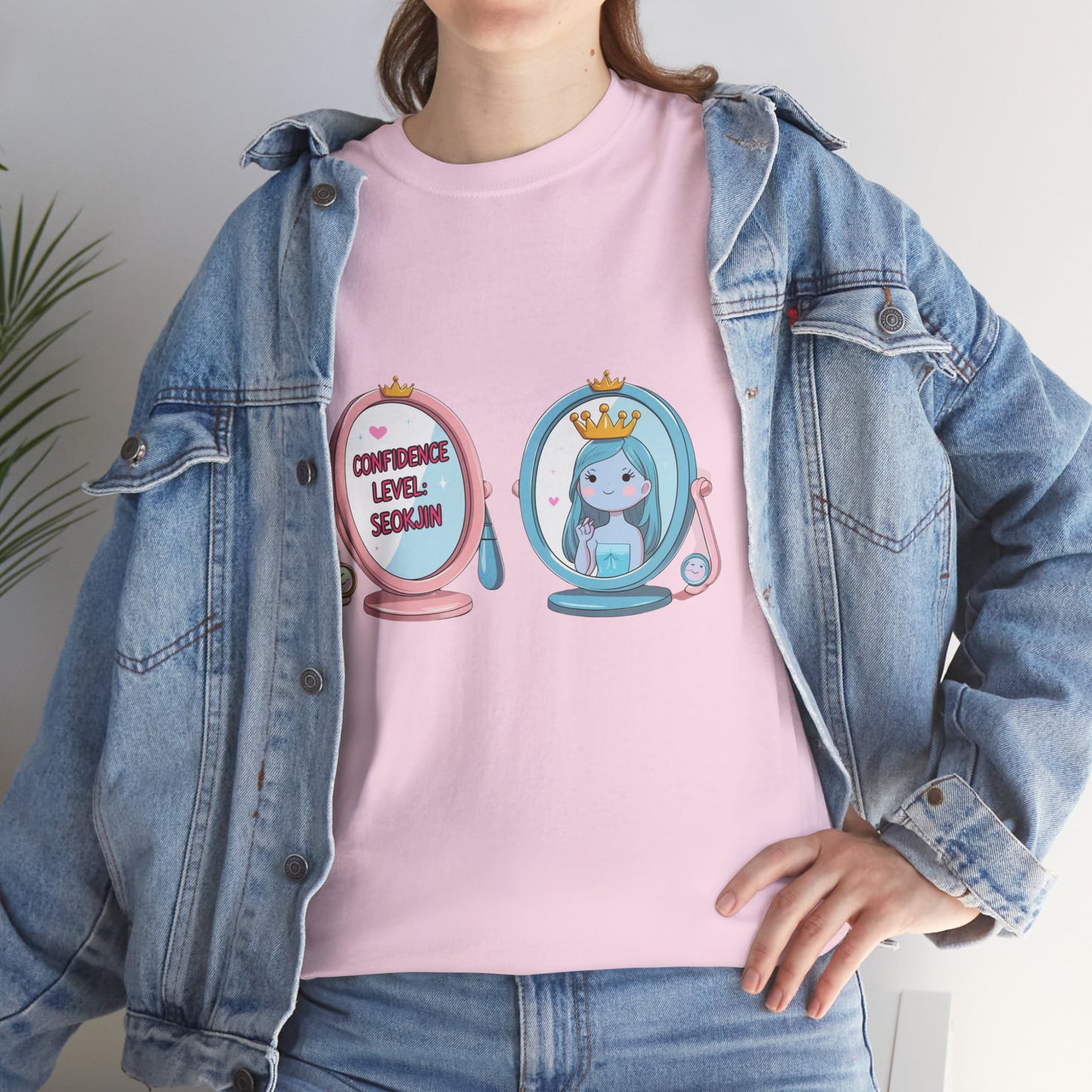 BTS Jin Confidence Level T-Shirt — Seokjin Fan Tee