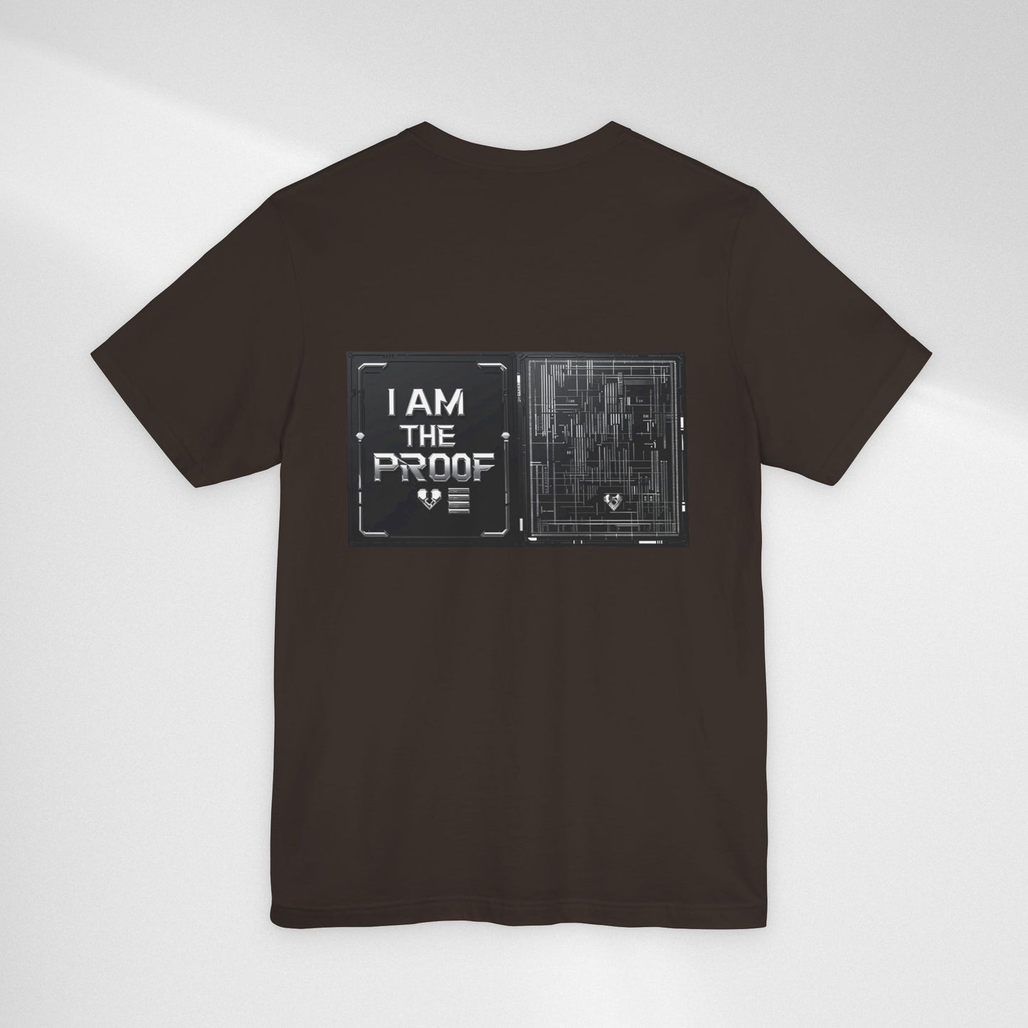 Bulletproof Vest Floral Tee — “I Am The Proof” Graphic T‑Shirt