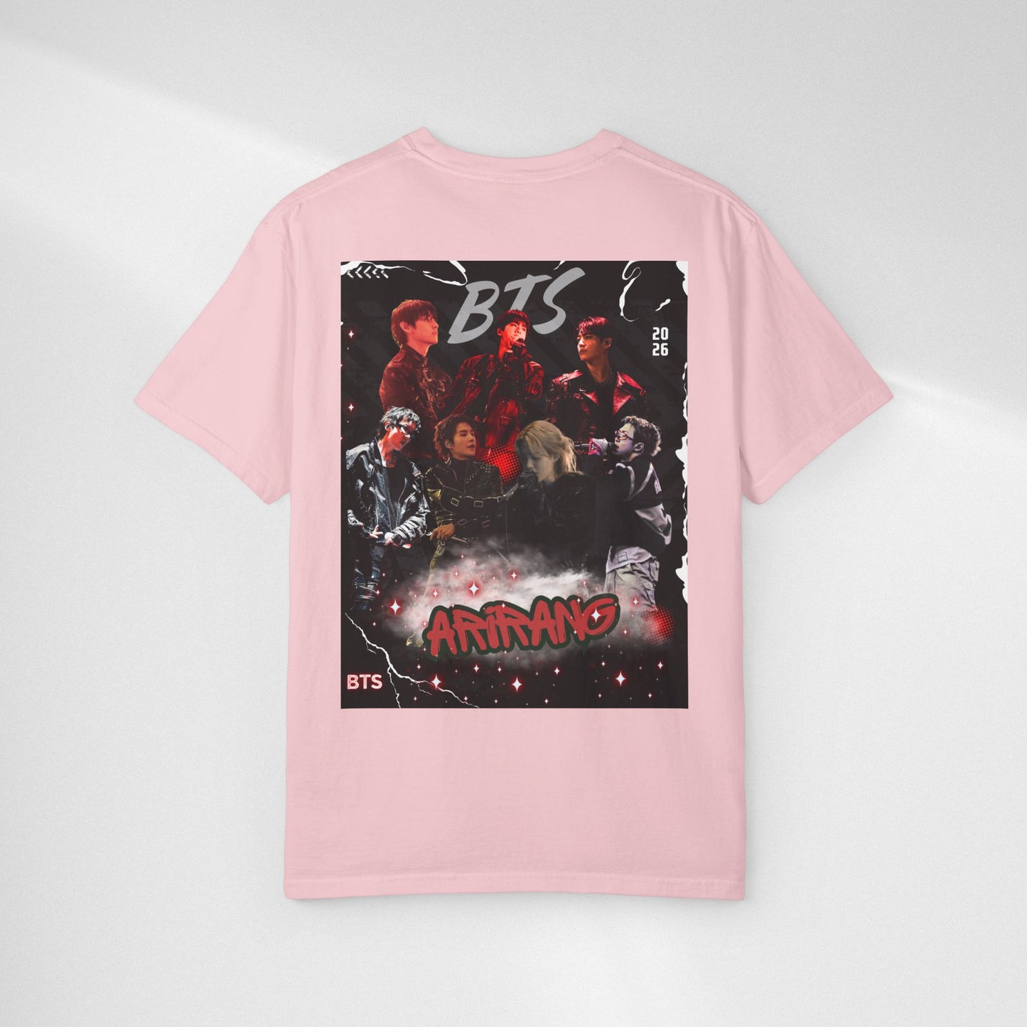 BTS ARIRANG Graphic T-Shirt — "Arirang" BTS Style Concert Tee