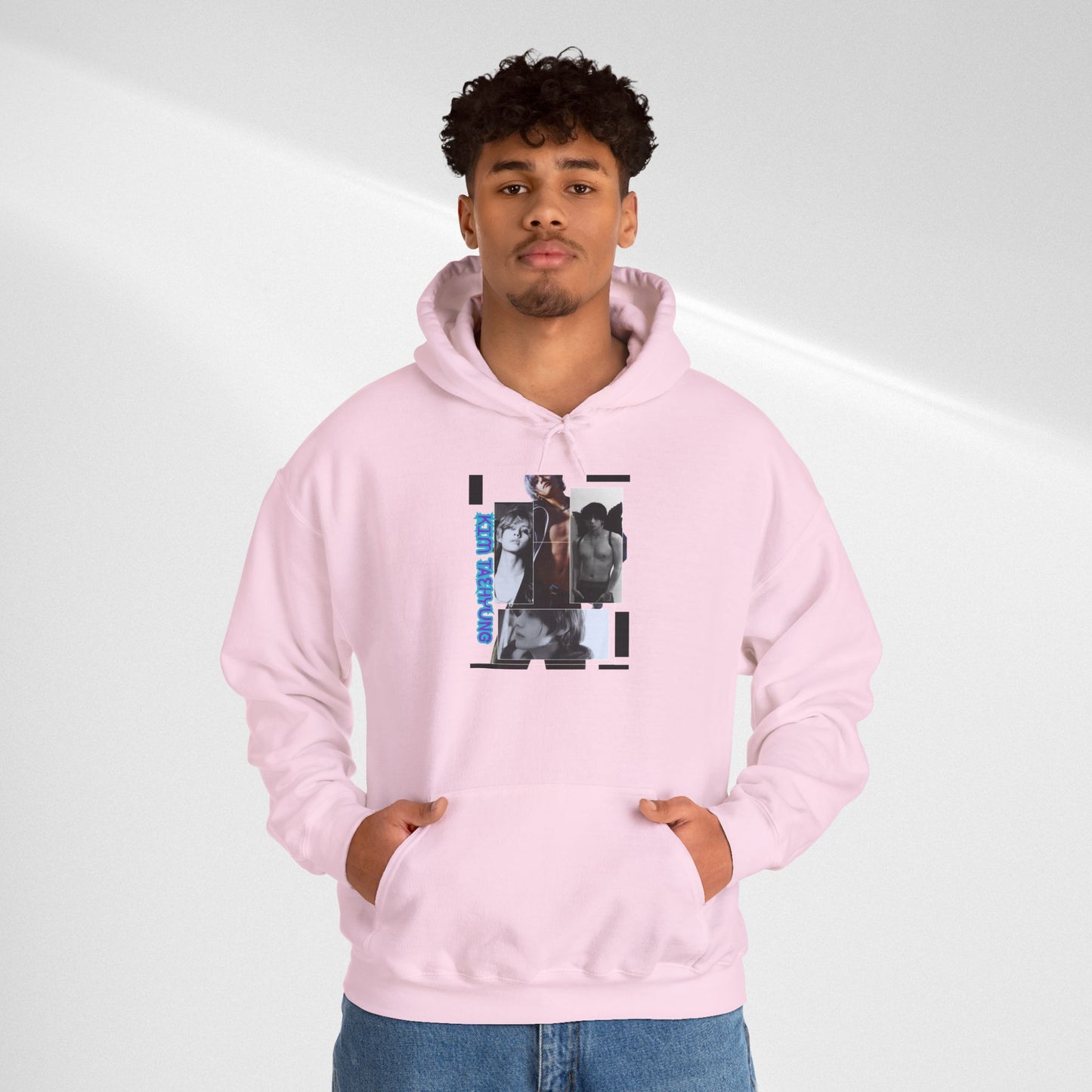 TAE Hoodie — Graphic Photo Collage 'Goth Romance' Streetwear Pullover
