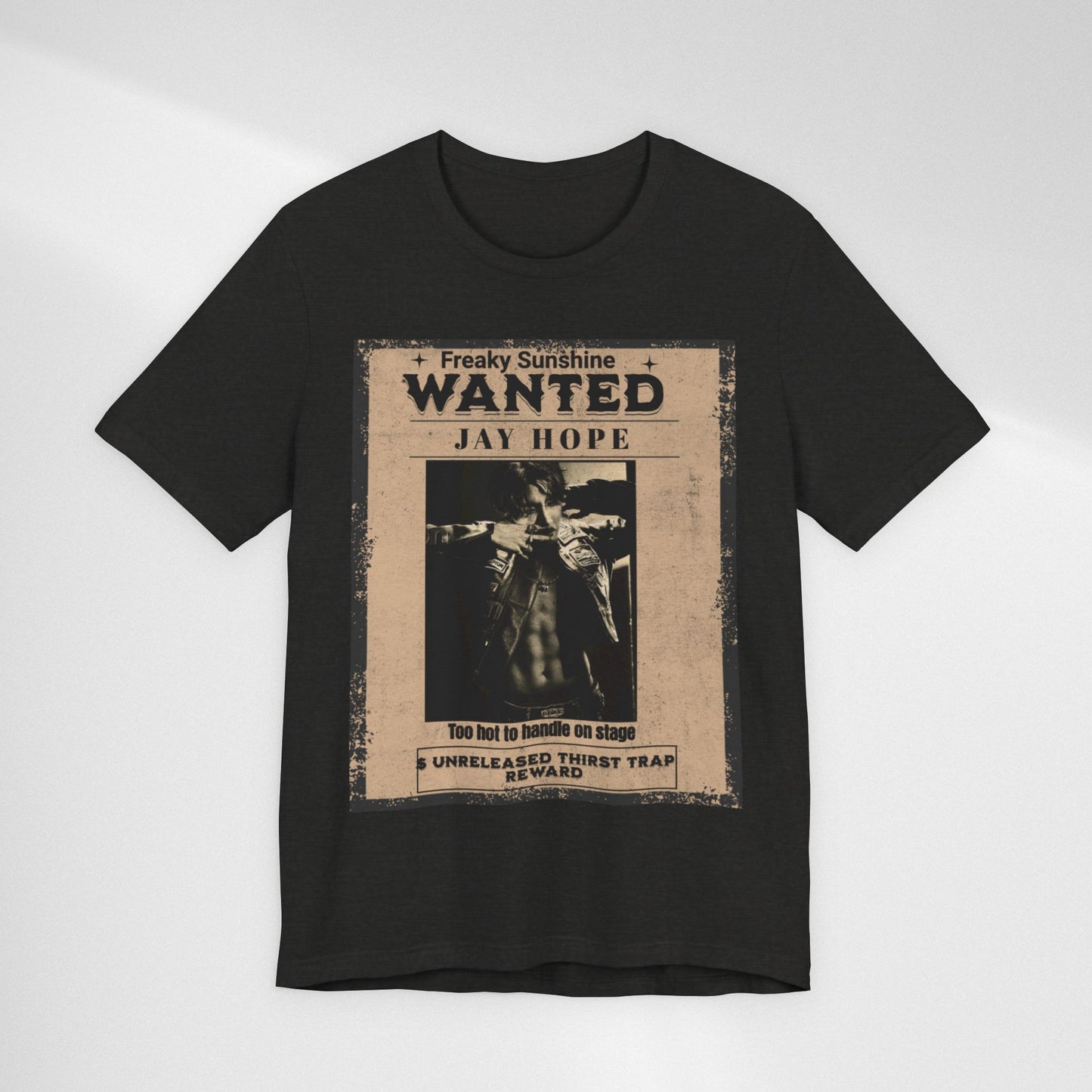 Wanted Poster Jay Hope T-Shirt — Vintage Western Graphic Tee