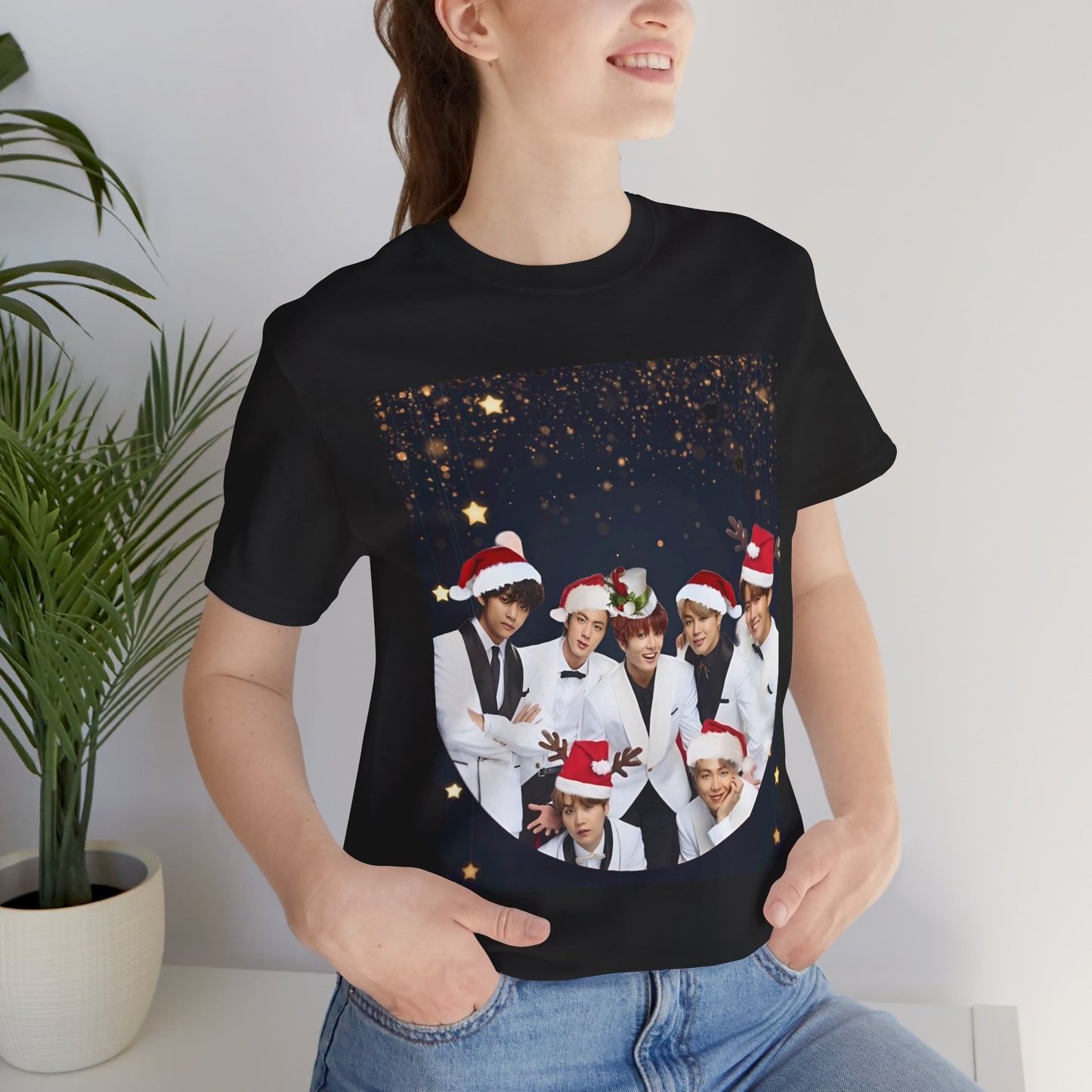 BTS Holiday Photo Crew Christmas Tee