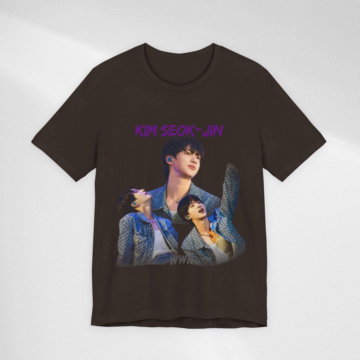 K-Pop Idol Photo Tee — 'Kim Seok-Jin' Graphic T-Shirt