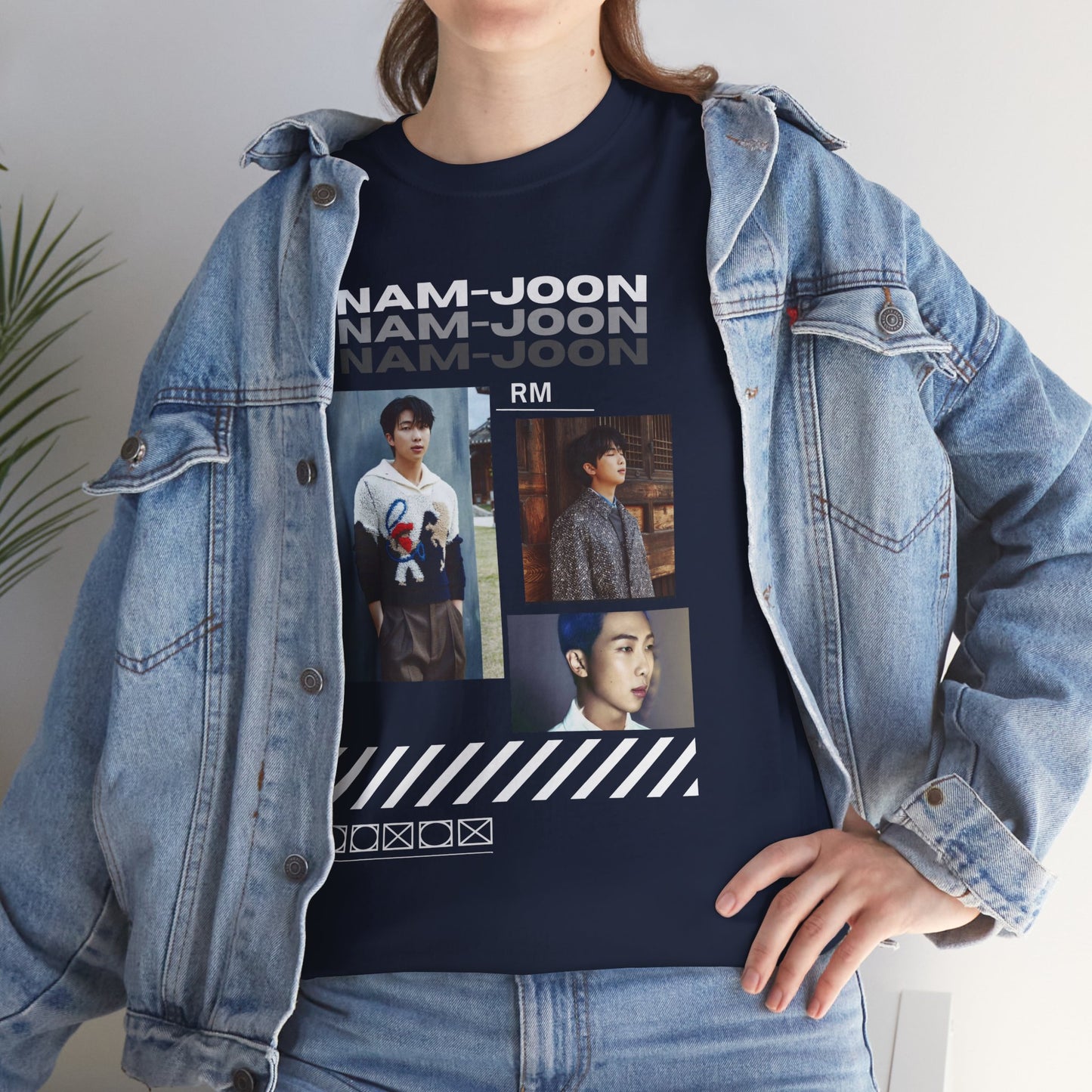 RM (Nam-Joon) Photo Collage K-Pop Graphic Tee