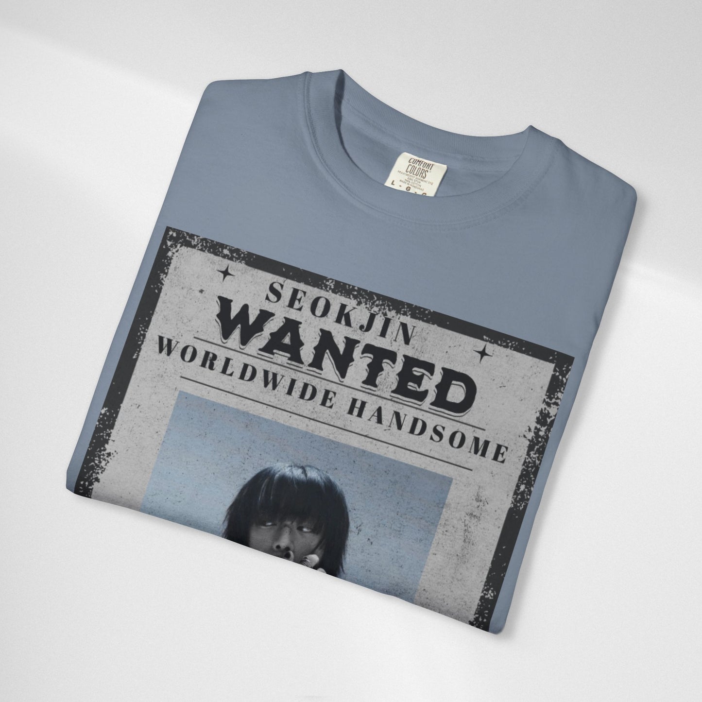 Seokjin "Wanted: Worldwide Handsome" Graphic T-Shirt