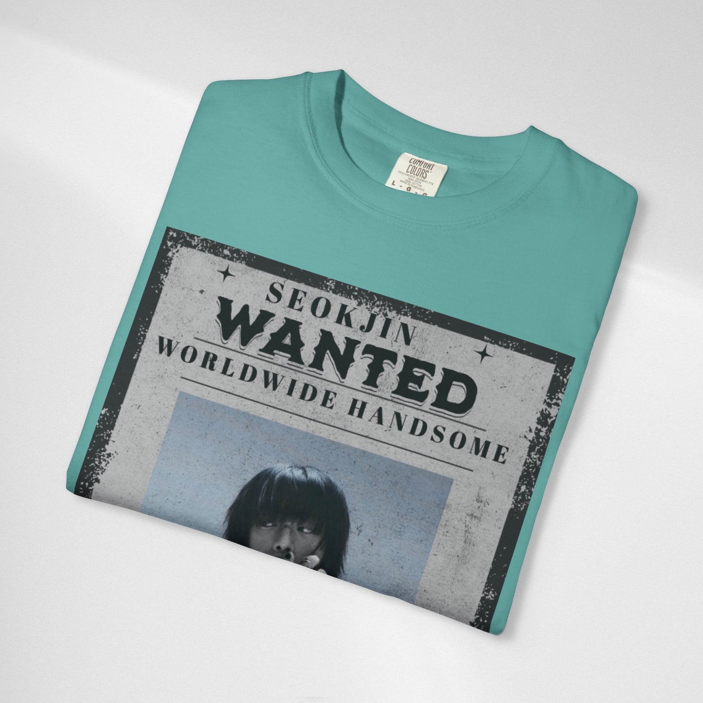 Seokjin "Wanted: Worldwide Handsome" Graphic T-Shirt