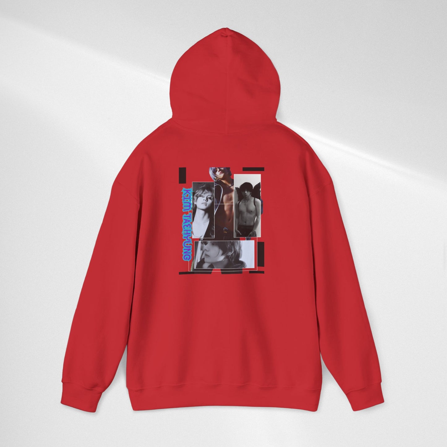 TAE Hoodie — Graphic Photo Collage 'Goth Romance' Streetwear Pullover