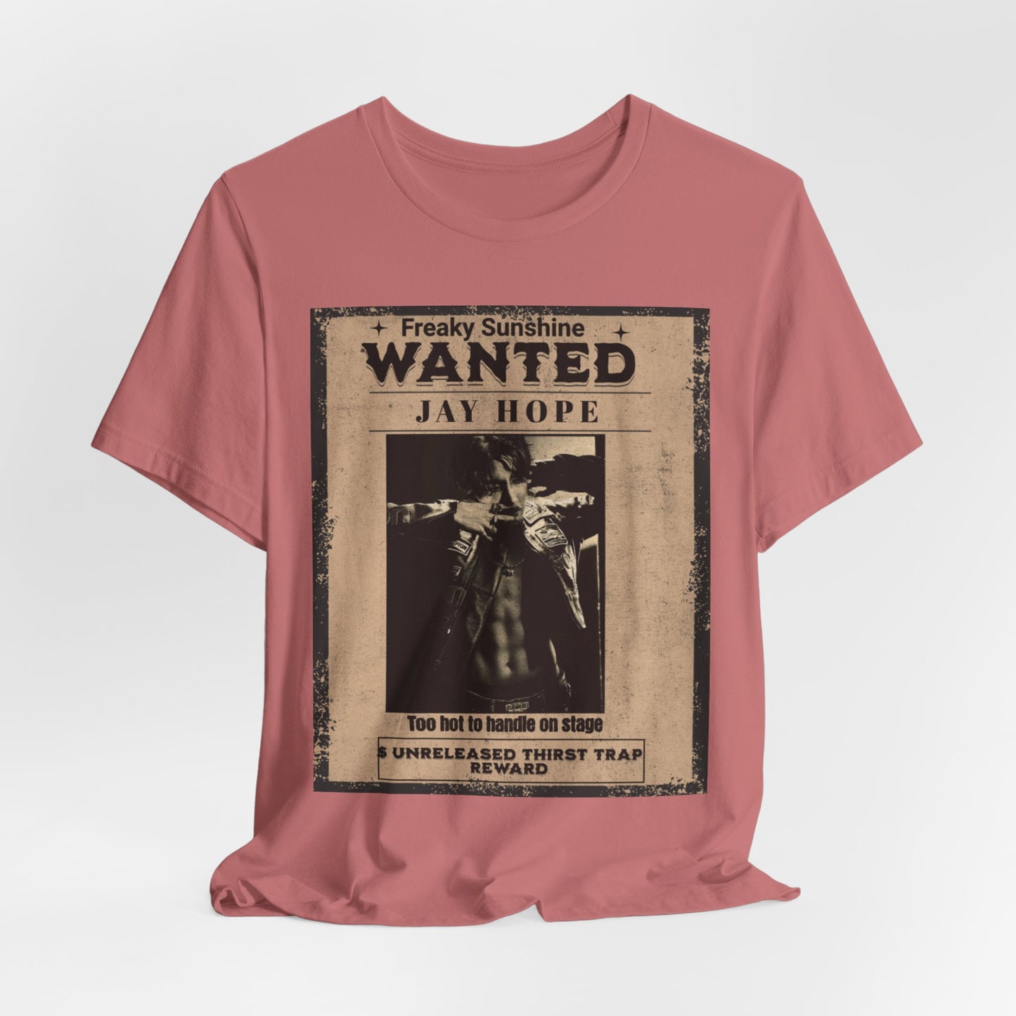 Wanted Poster Jay Hope T-Shirt — Vintage Western Graphic Tee