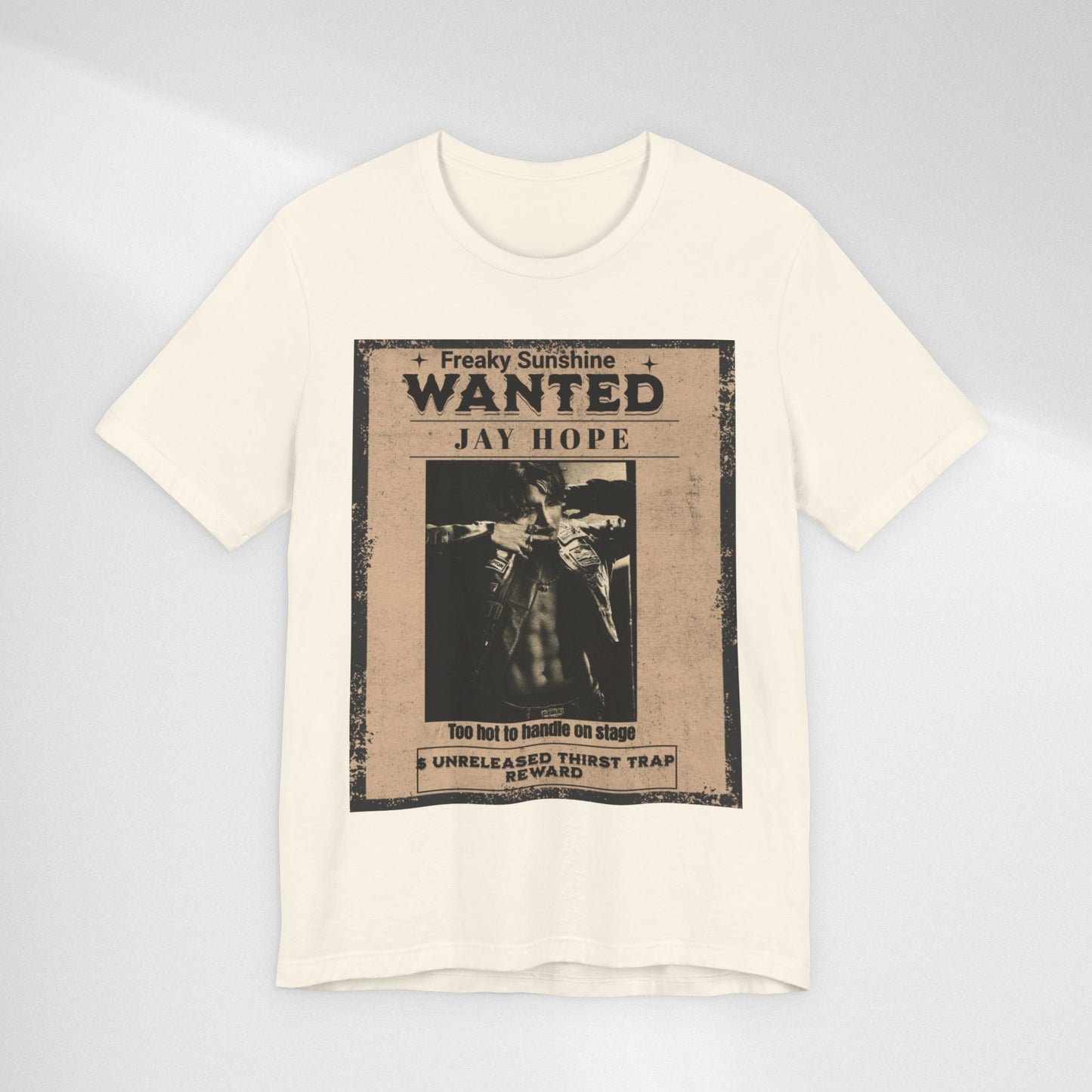 Wanted Poster Jay Hope T-Shirt — Vintage Western Graphic Tee