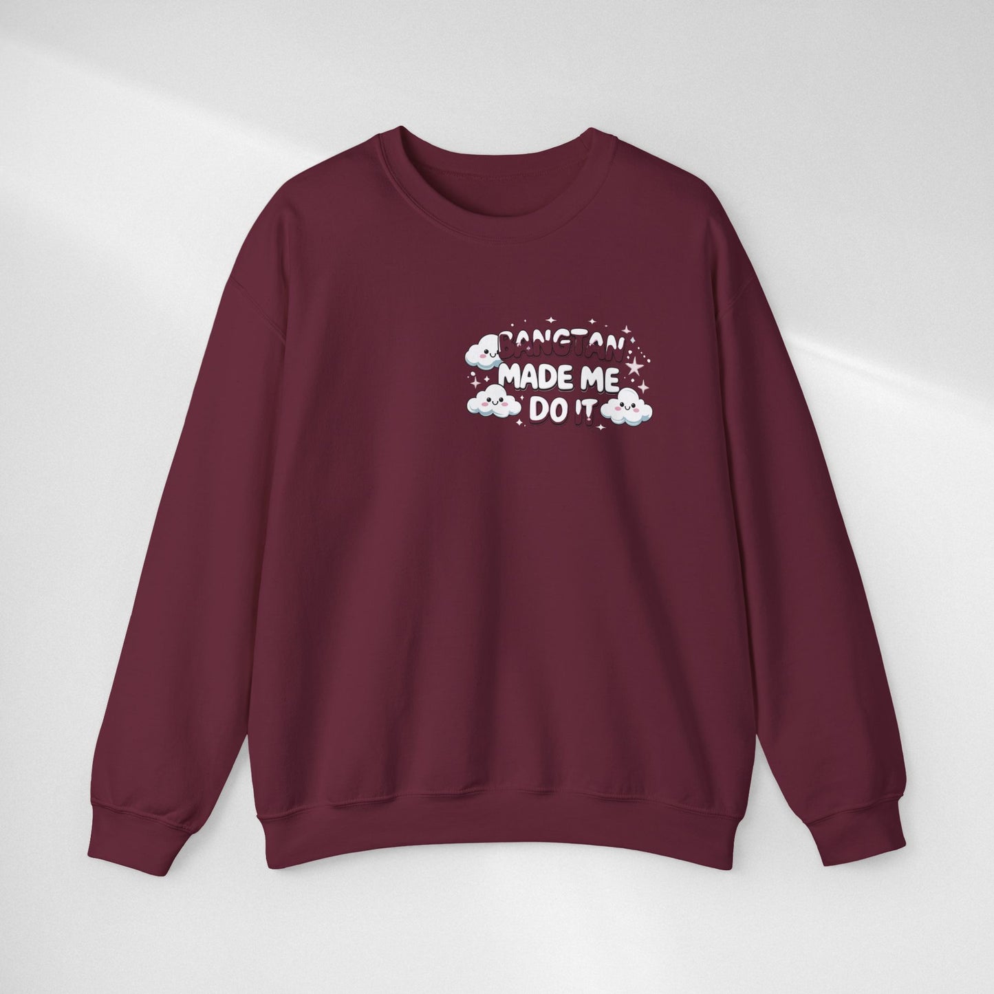 Crewneck Sweatshirt — "Bangtan Made Me Do It" K-Pop BTS Fan Pullover